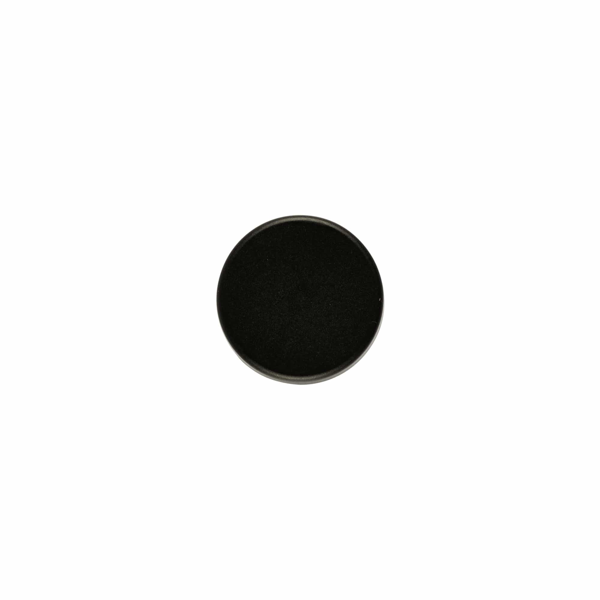 Rolha com pega 11 mm, madeira, preta, para boca: cortiça Rolha com pega 11 mm, madeira, preta, para boca: cortiça