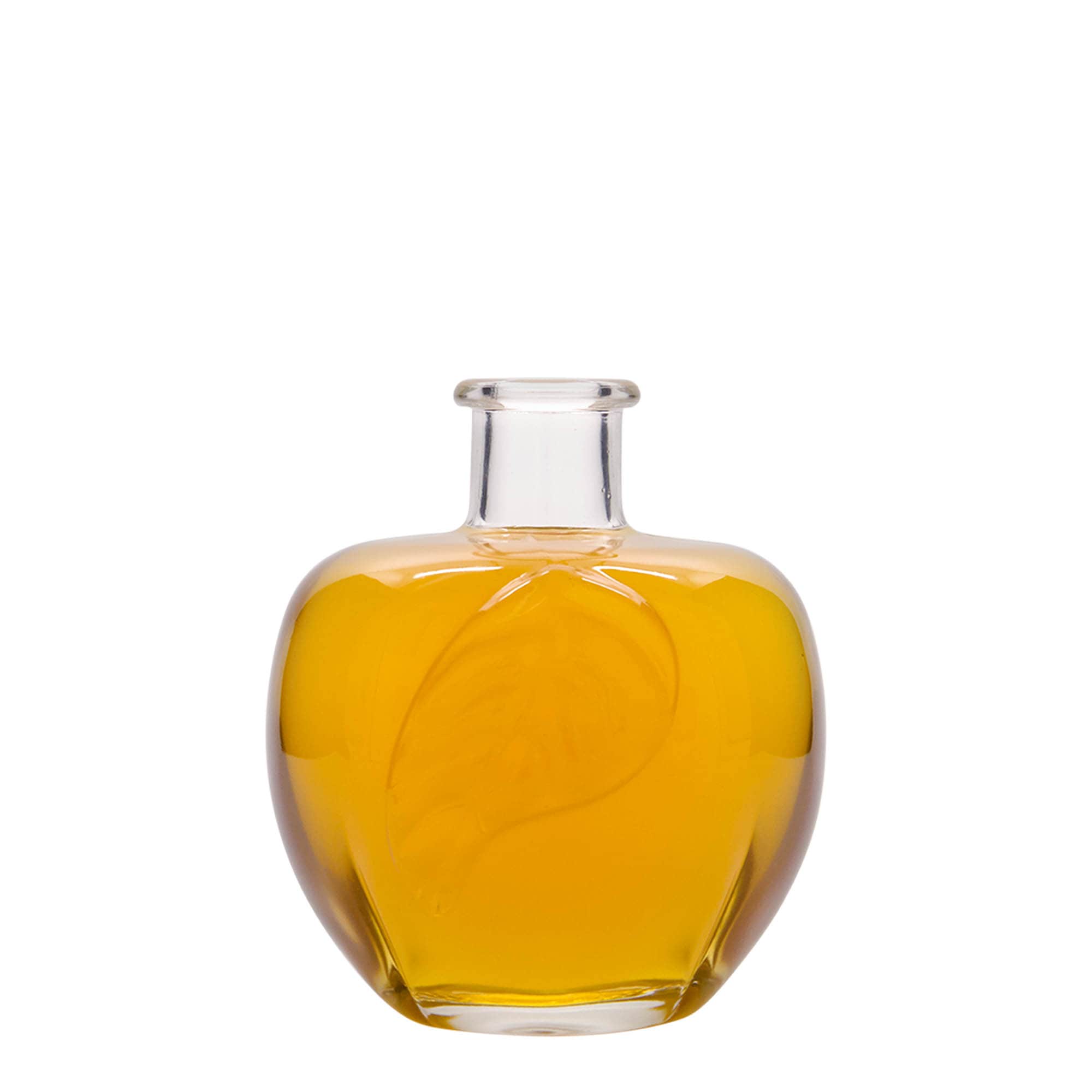 Garrafa de vidro de 350 ml 'Maçã', boca: cortiça Garrafa de vidro de 350 ml 'Maçã', boca: cortiça