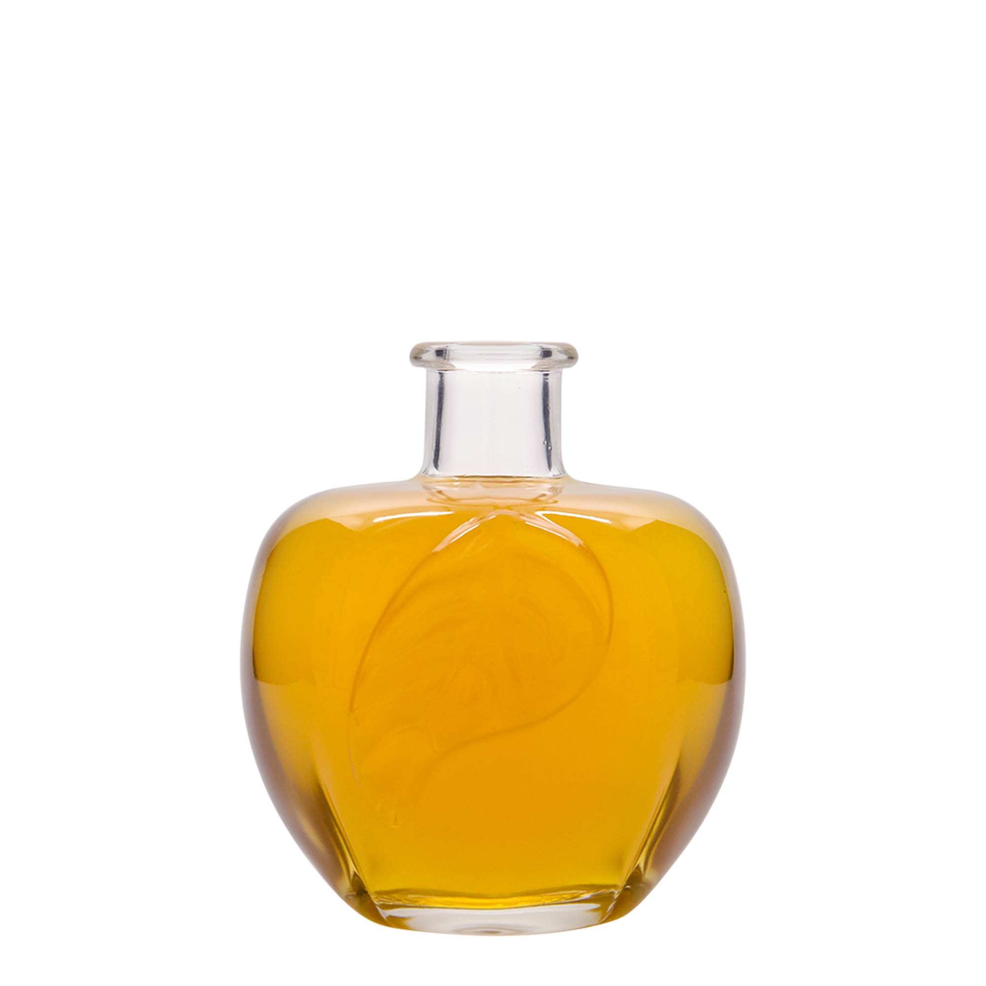 Garrafa de vidro de 350 ml 'Maçã', boca: cortiça Garrafa de vidro de 350 ml 'Maçã', boca: cortiça