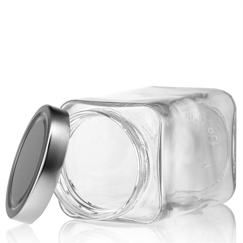 720 ml Frasco quadrado 'Ikarus', Boca: Deep-Twist-Off (DTO 82) 720 ml Frasco quadrado 'Ikarus', Boca: Deep-Twist-Off (DTO 82)