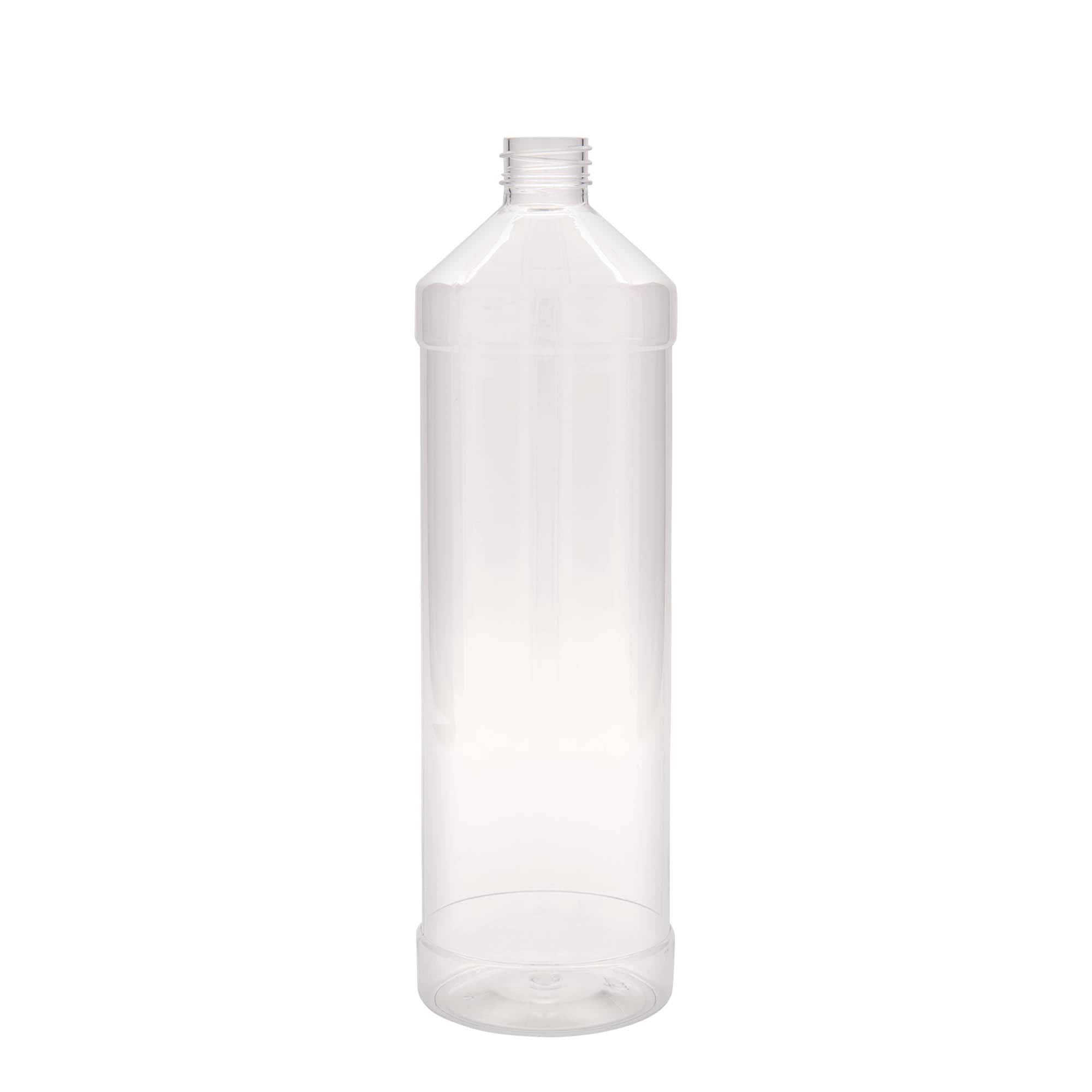 1000 ml Garrafa PET 'Everytime', plástico, boca: 28/410