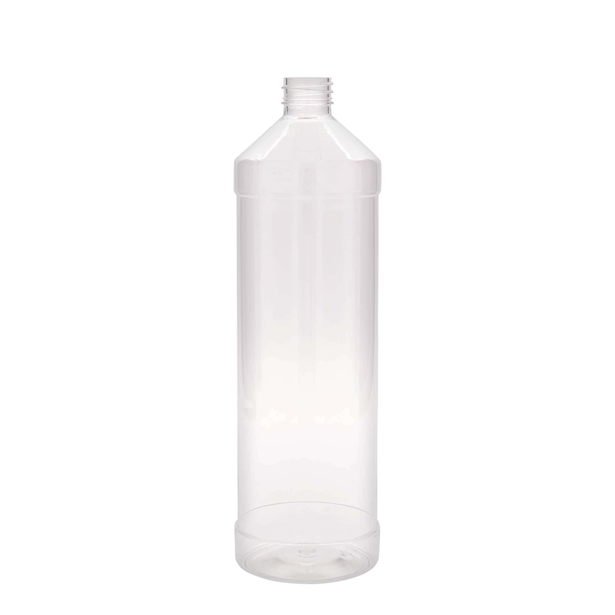 1.000 ml Garrafa PET 'Everytime', plástico, bocal: 28/410