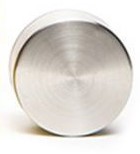 Tampa de rosca 'Perseus', metal, prateada Tampa de rosca 'Perseus', metal, prateada