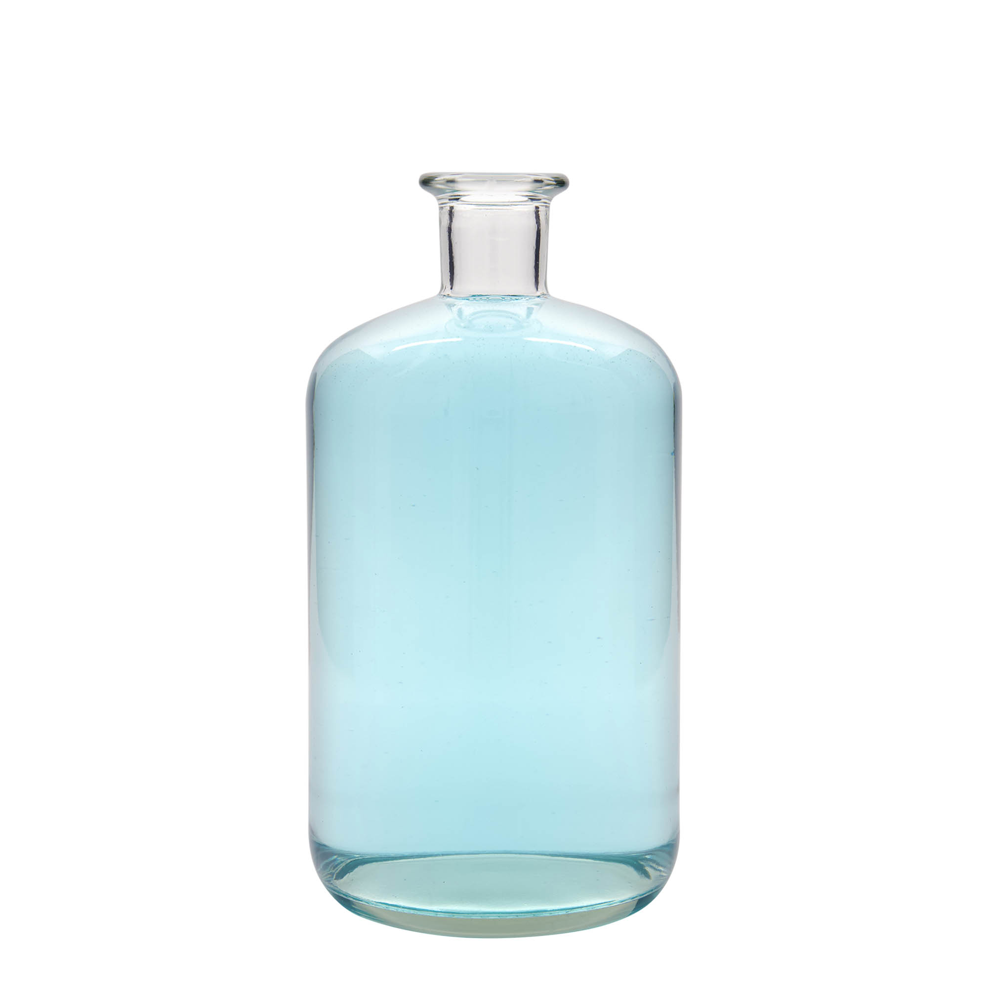 Frasco de vidro de 1.500 ml para farmacêutico, bocal: cortiça Frasco de vidro de 1.500 ml para farmacêutico, bocal: cortiça