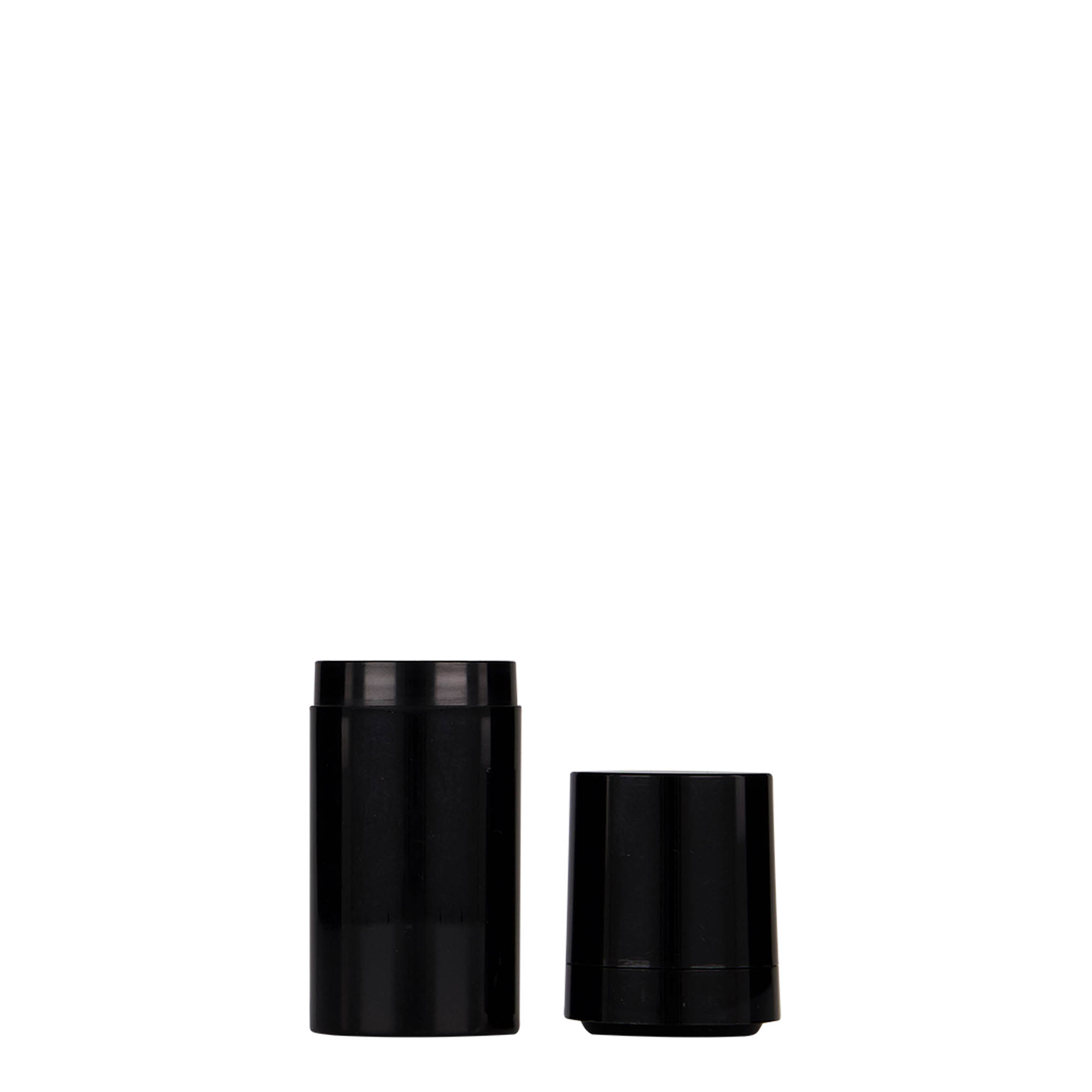 Dispensador Airless de 15 ml 'Micro', plástico PP, preto