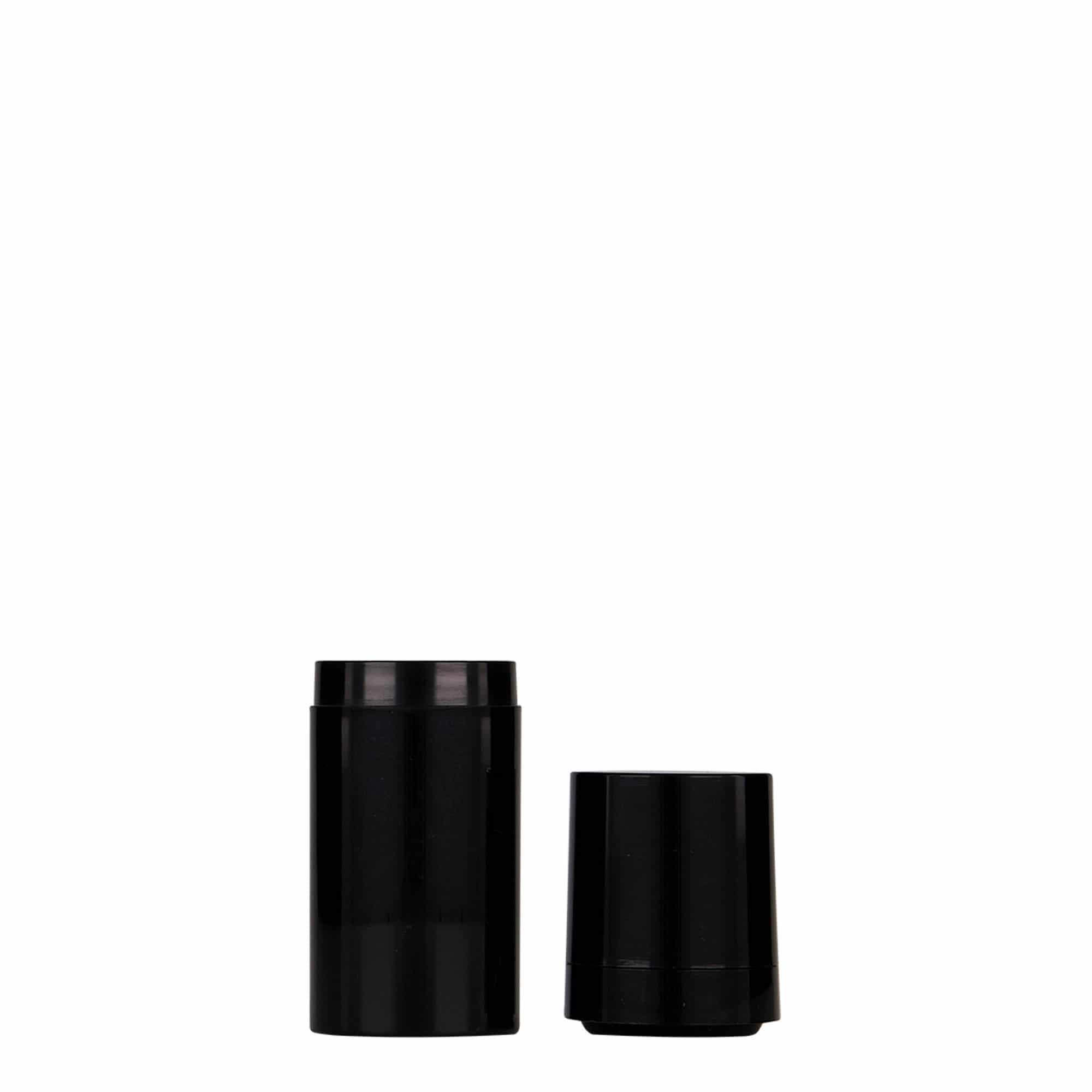 Dispensador Airless de 15 ml 'Micro', plástico PP, preto