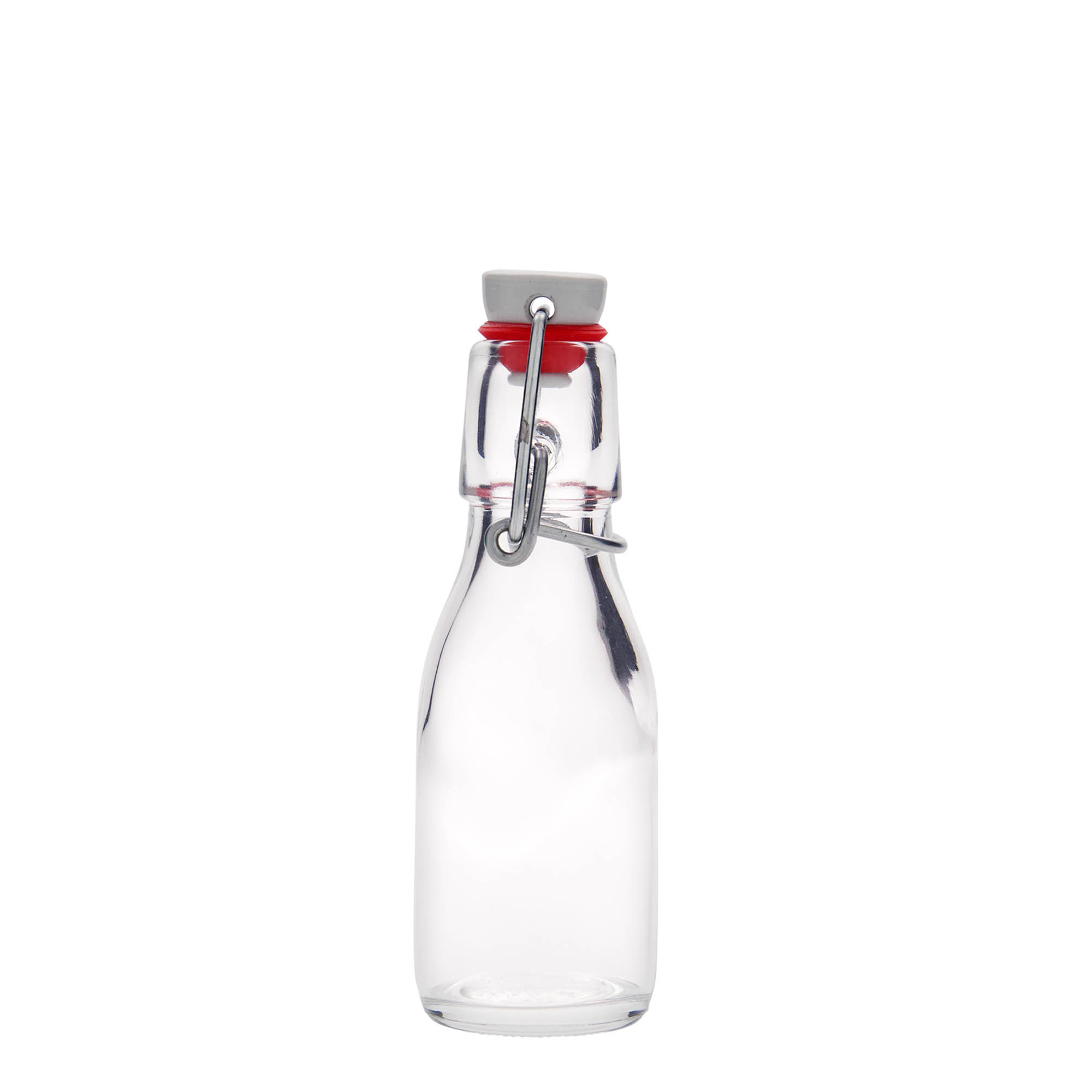 Garrafa de vidro de 100 ml 'Paul', bocal: fecho de alavanca Garrafa de vidro de 100 ml 'Paul', bocal: fecho de alavanca