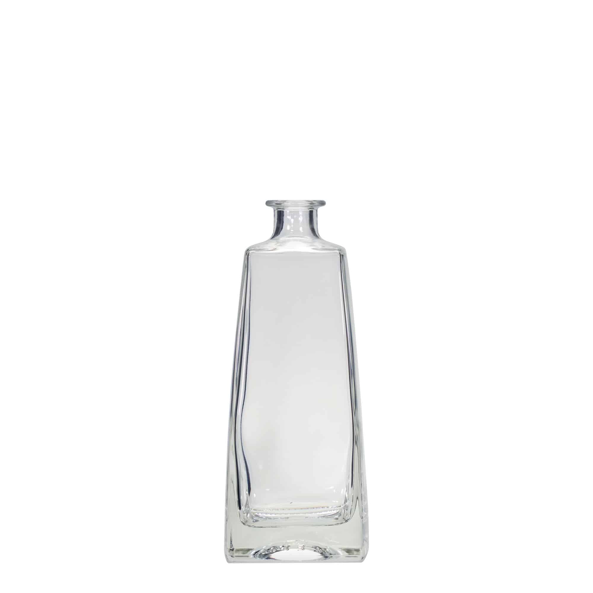 700 ml Garrafa de vidro 'Timmy', retangular, boca: Cortiça 700 ml Garrafa de vidro 'Timmy', retangular, boca: Cortiça