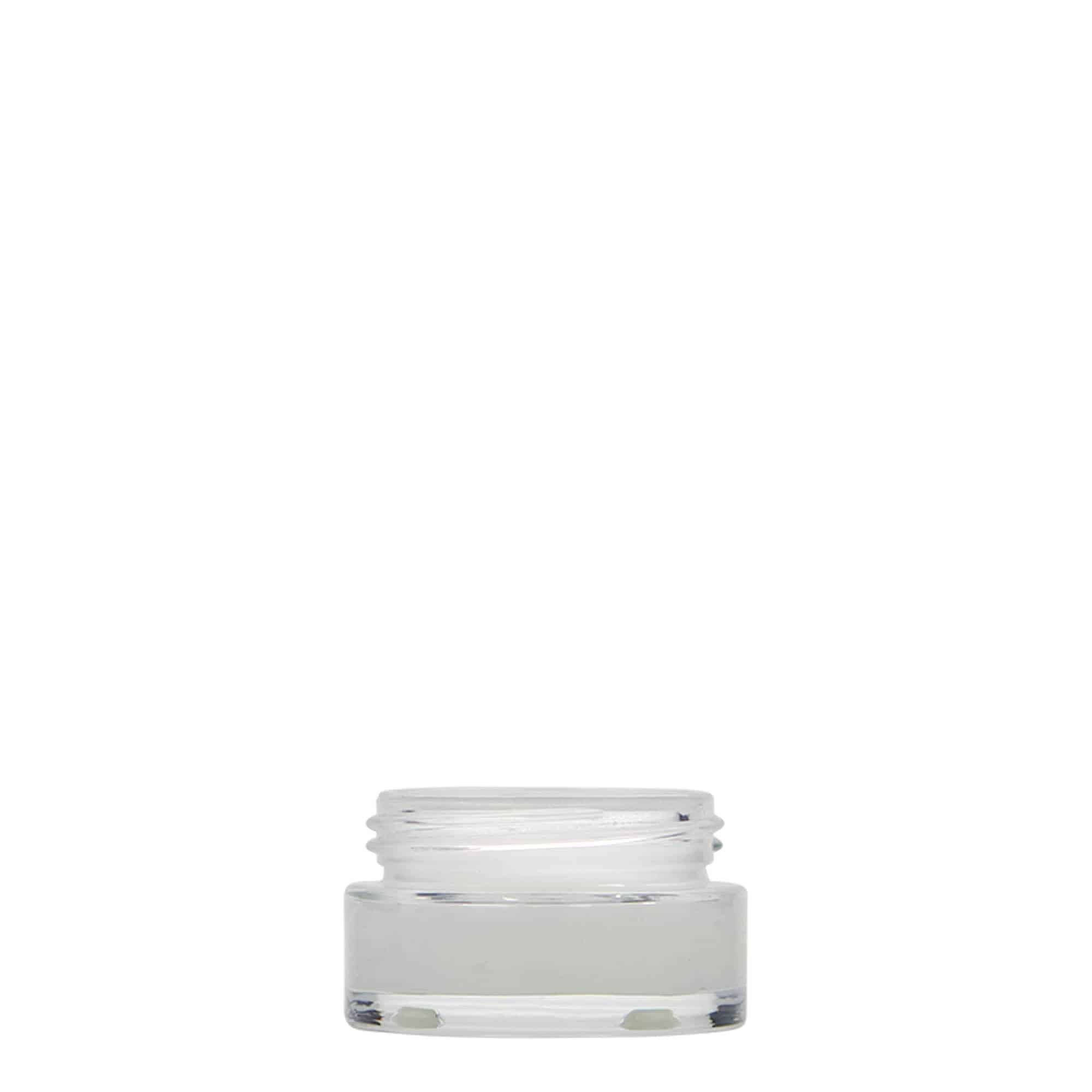 15 ml frasco 'Clear Edition', vidro, abertura: tampa de rosca
