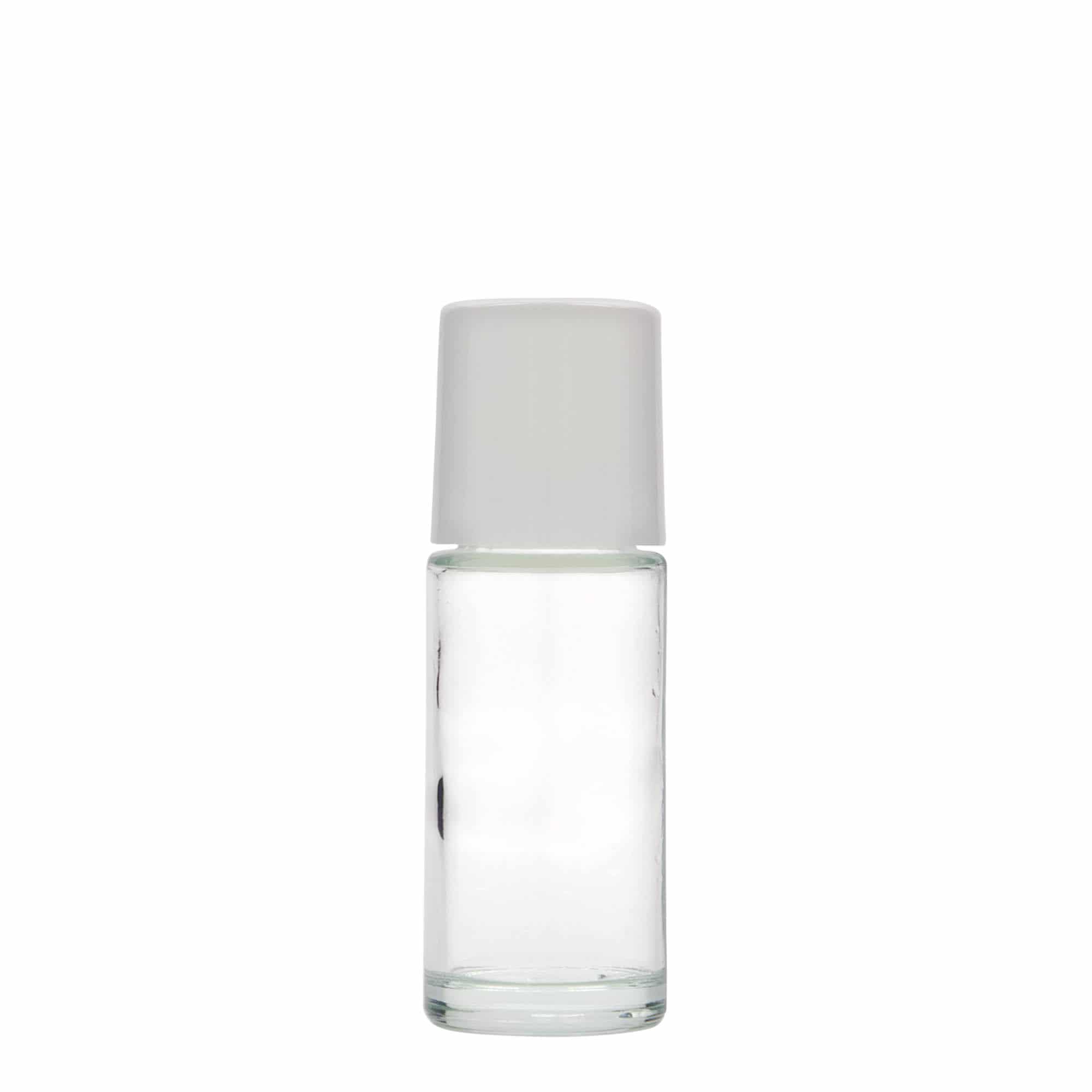 Frasco roll-on de 50 ml, vidro, abertura: tampa de rosca Frasco roll-on de 50 ml, vidro, abertura: tampa de rosca