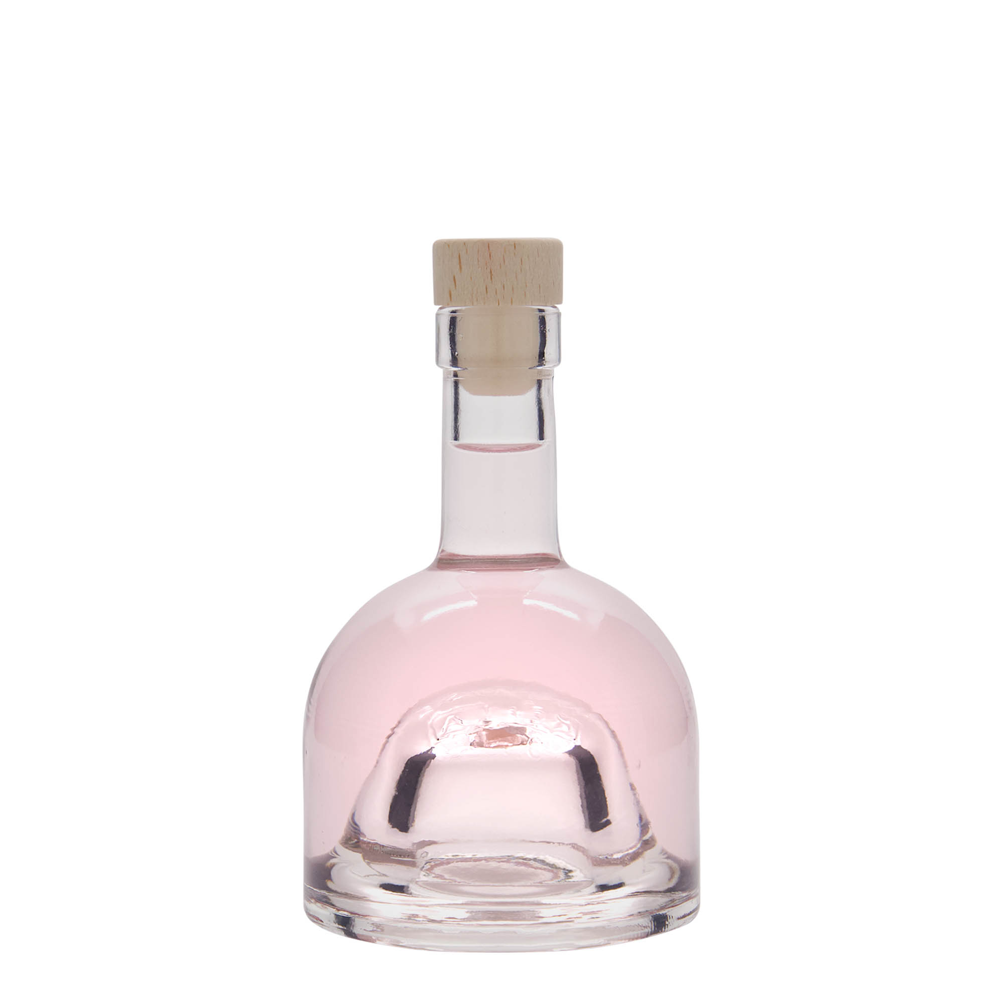 Frasco de vidro de 200 ml 'Kato', boca: cortiça Frasco de vidro de 200 ml 'Kato', boca: cortiça