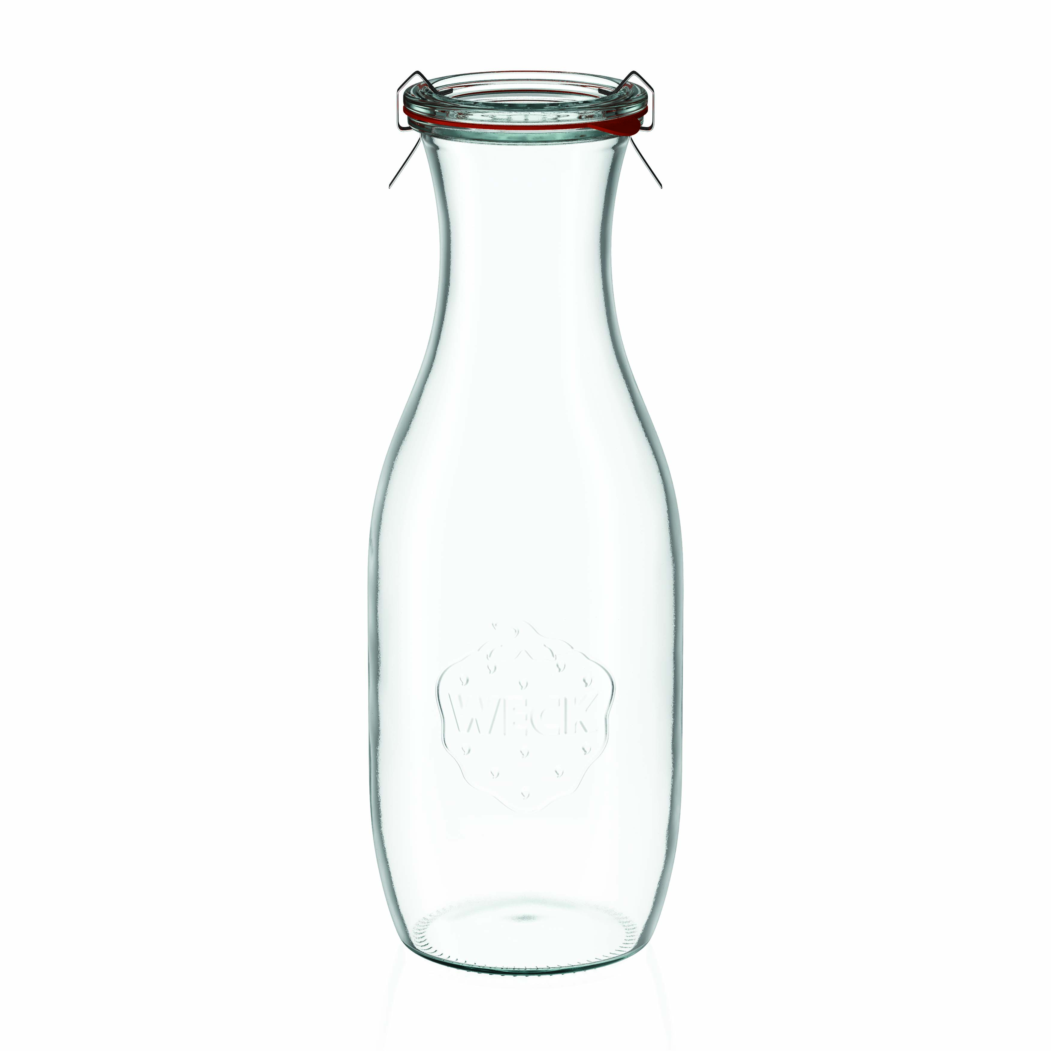 1.000 ml Garrafa de sumo WECK #, Boca: Borda redonda 1.000 ml Garrafa de sumo WECK #, Boca: Borda redonda