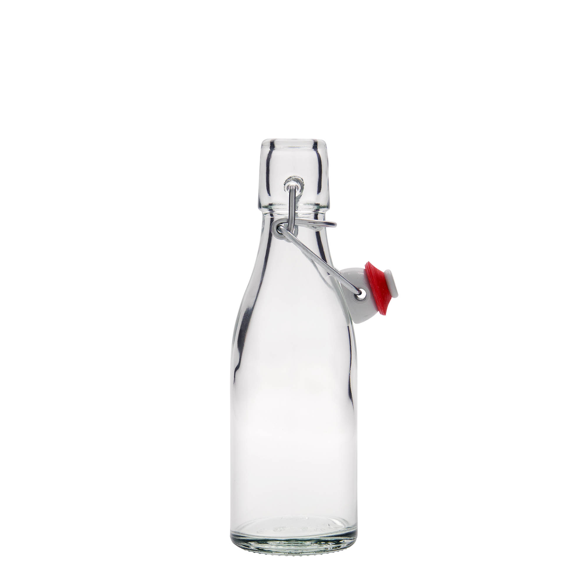 Garrafa de vidro de 200 ml 'Paul', Boca: Fecho de alavanca Garrafa de vidro de 200 ml 'Paul', Boca: Fecho de alavanca