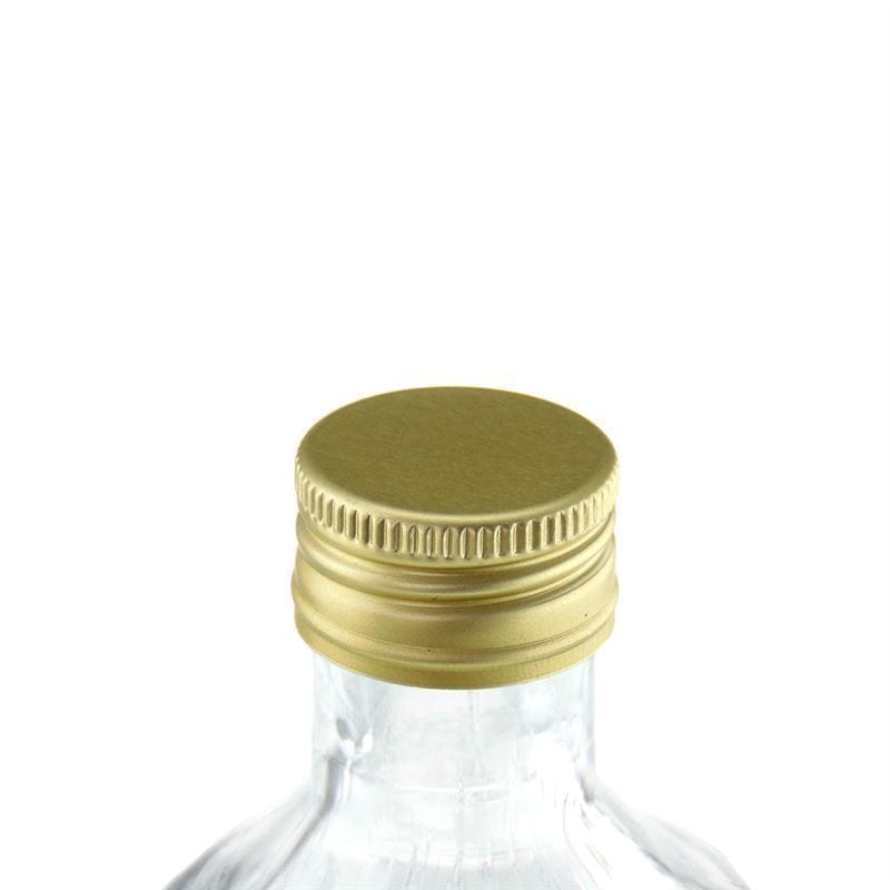 Tampa de rosca, metal, dourada, para bocal: PP 22 Tampa de rosca, metal, dourada, para bocal: PP 22