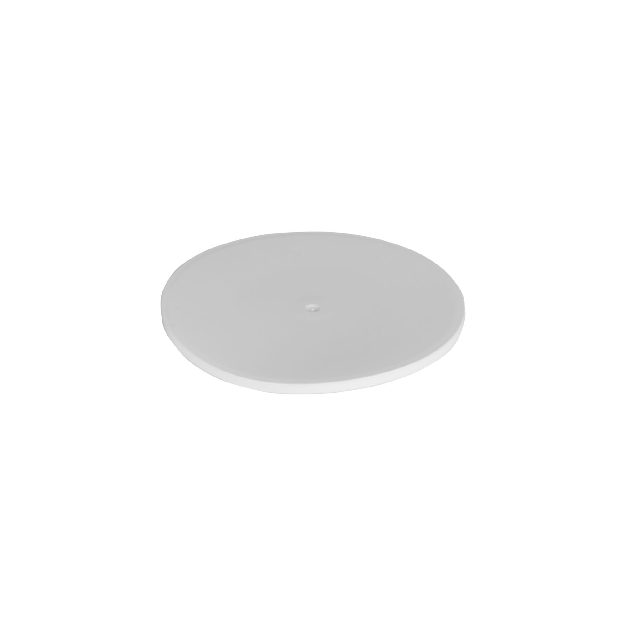200 ml Placa de cobertura 'Bianca', plástico PP, branco