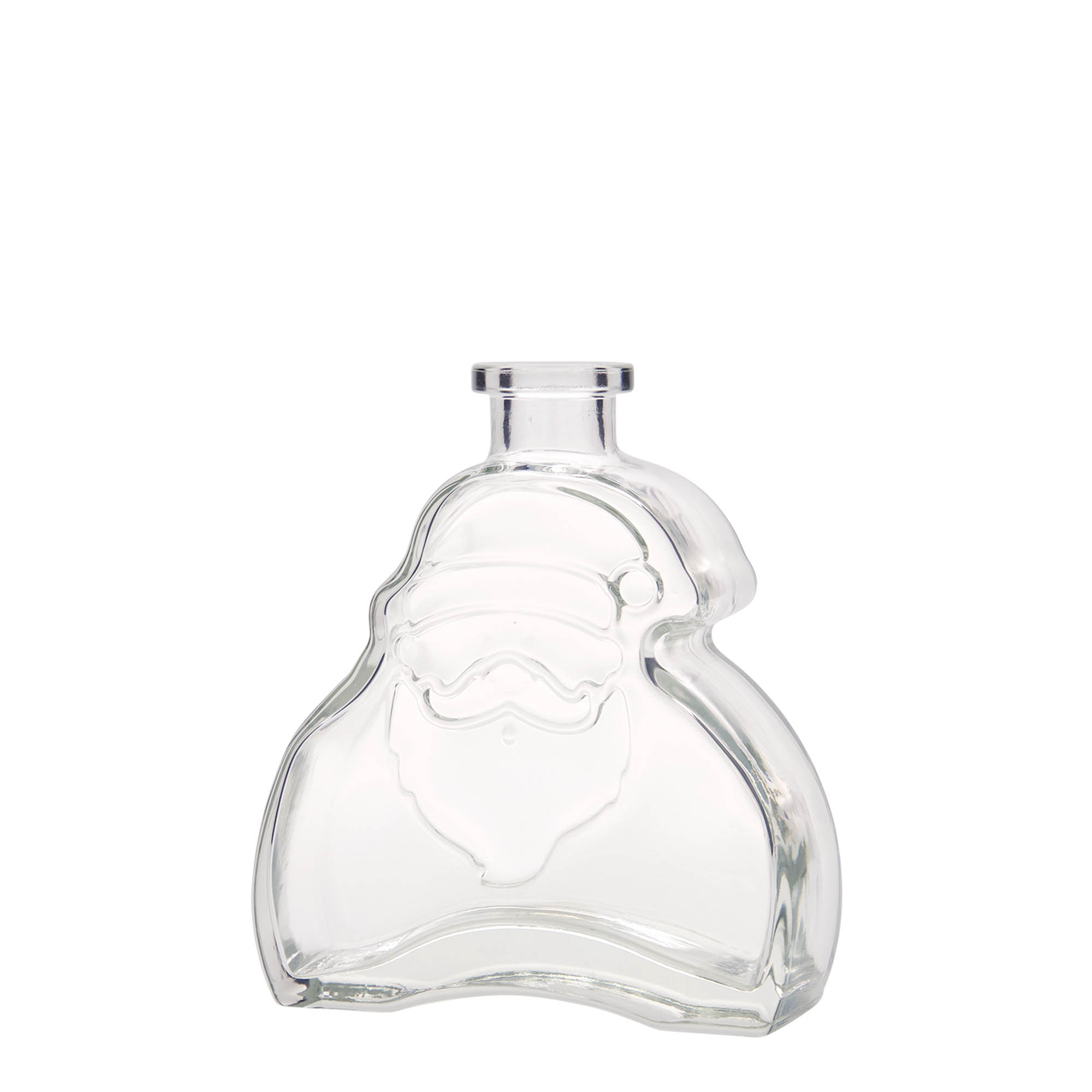 Frasco de vidro de 200 ml 'Pai Natal', Boca: Cortiça Frasco de vidro de 200 ml 'Pai Natal', Boca: Cortiça