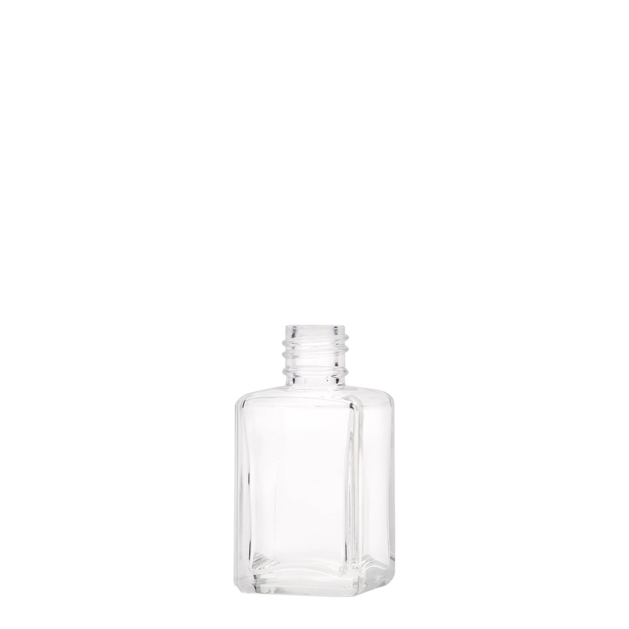 Frasco de vidro de 30 ml 'Tamme', quadrado, boca: PP 18 Frasco de vidro de 30 ml 'Tamme', quadrado, boca: PP 18