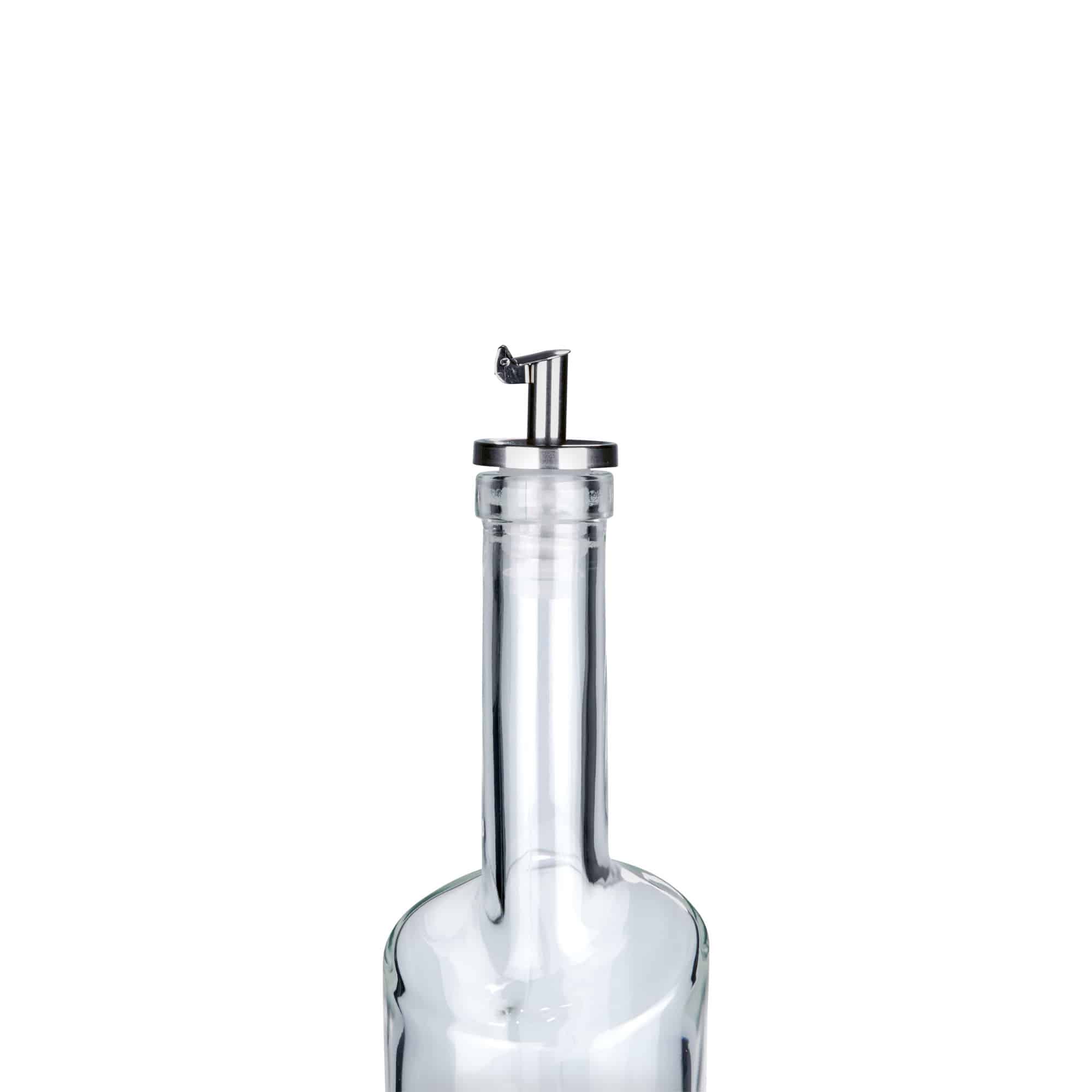 Bico de enchimento Inox Vinagre, aço inoxidável, prateado