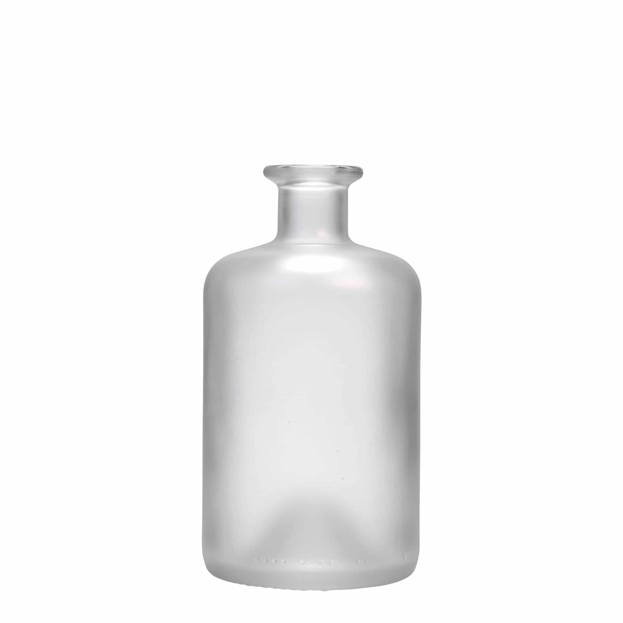 500 ml Garrafa de vidro farmacêutica, gelo, boca: Cortiça 500 ml Garrafa de vidro farmacêutica, gelo, boca: Cortiça