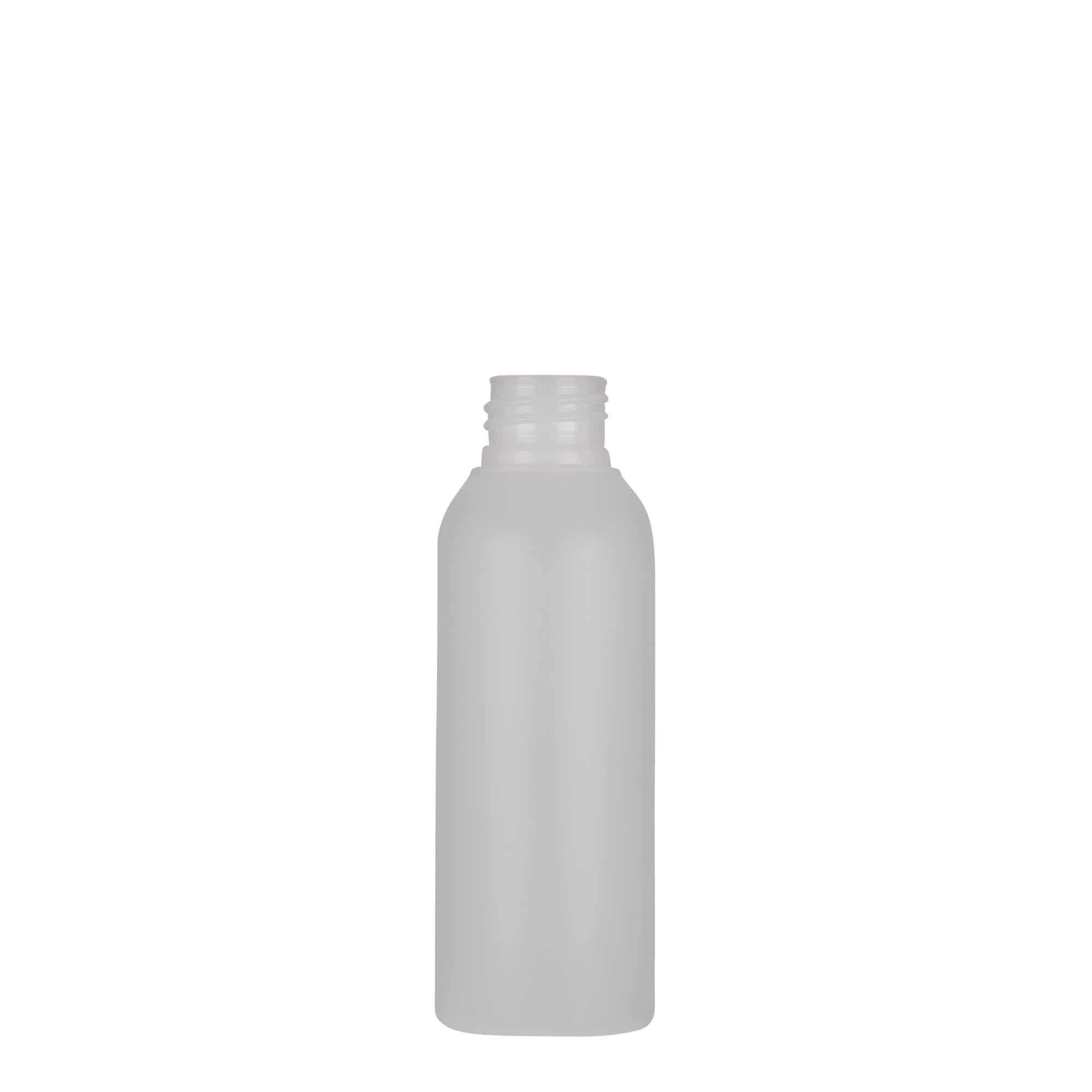 Frasco de plástico 'Tuffy' de 100 ml, HDPE, natural, gargalo: 24/410