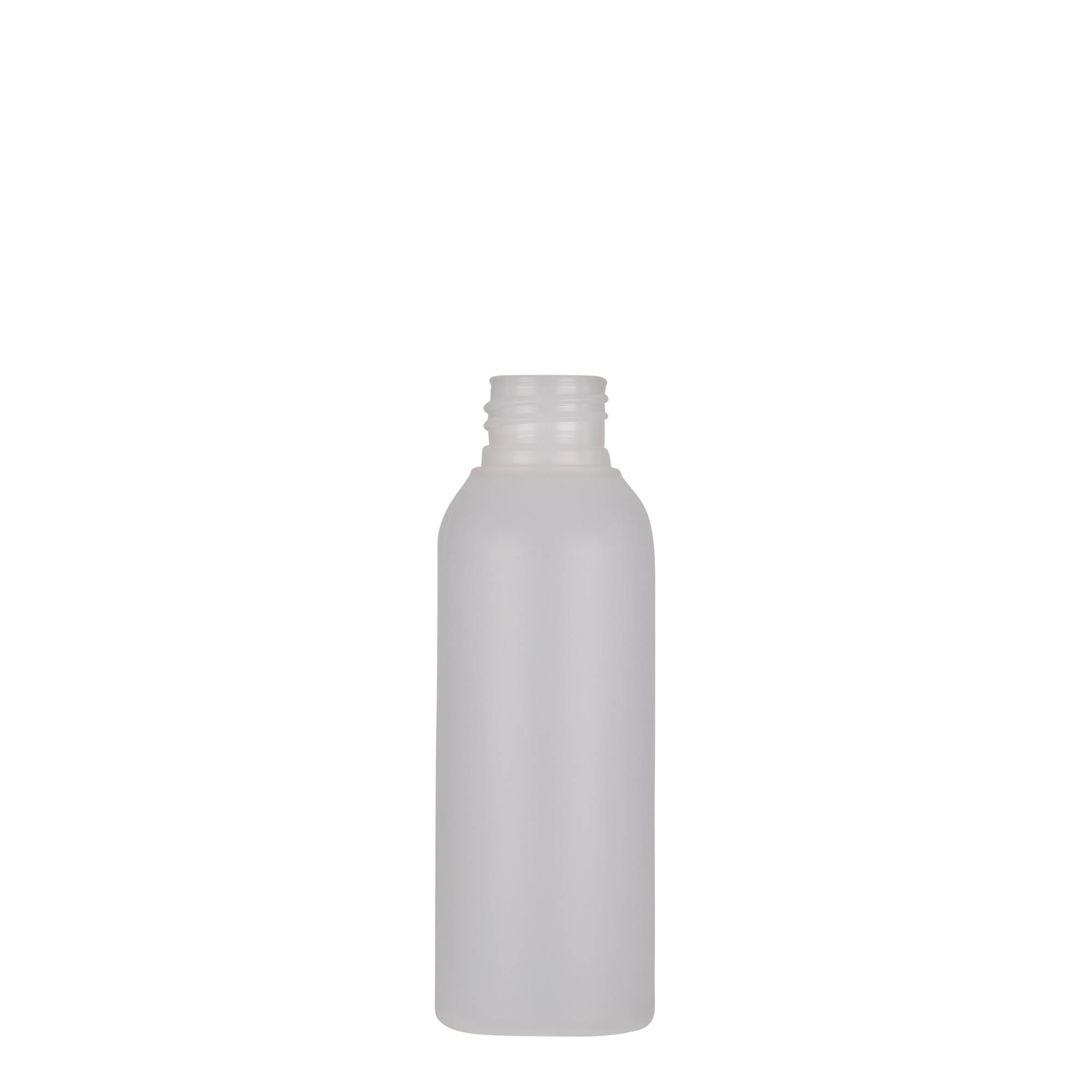 Frasco de plástico 'Tuffy' de 100 ml, HDPE, natural, gargalo: 24/410 Frasco de plástico 'Tuffy' de 100 ml, HDPE, natural, gargalo: 24/410