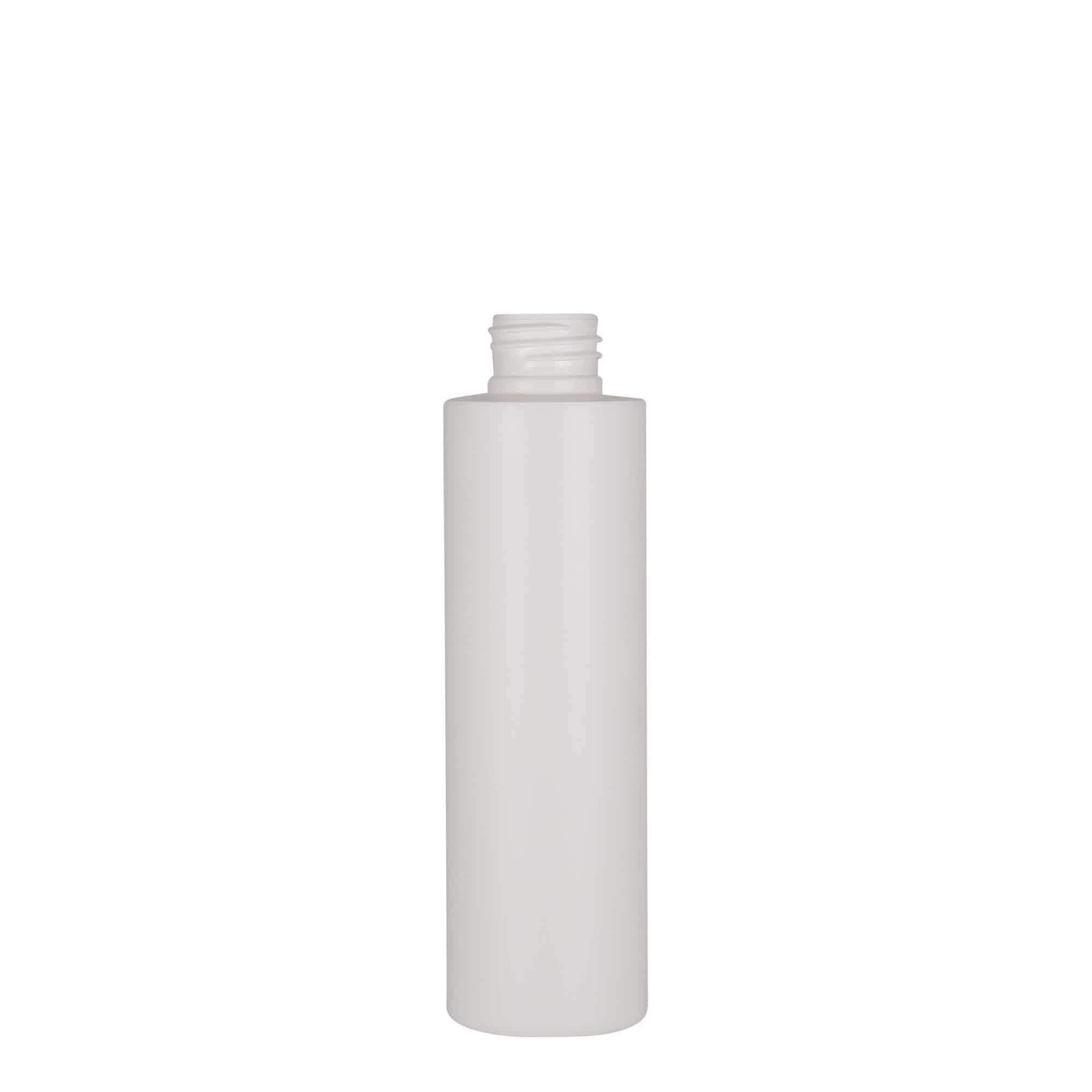 150 ml Garrafa de plástico 'Pipe', PEAD, branco, boca: 24/410 150 ml Garrafa de plástico 'Pipe', PEAD, branco, boca: 24/410