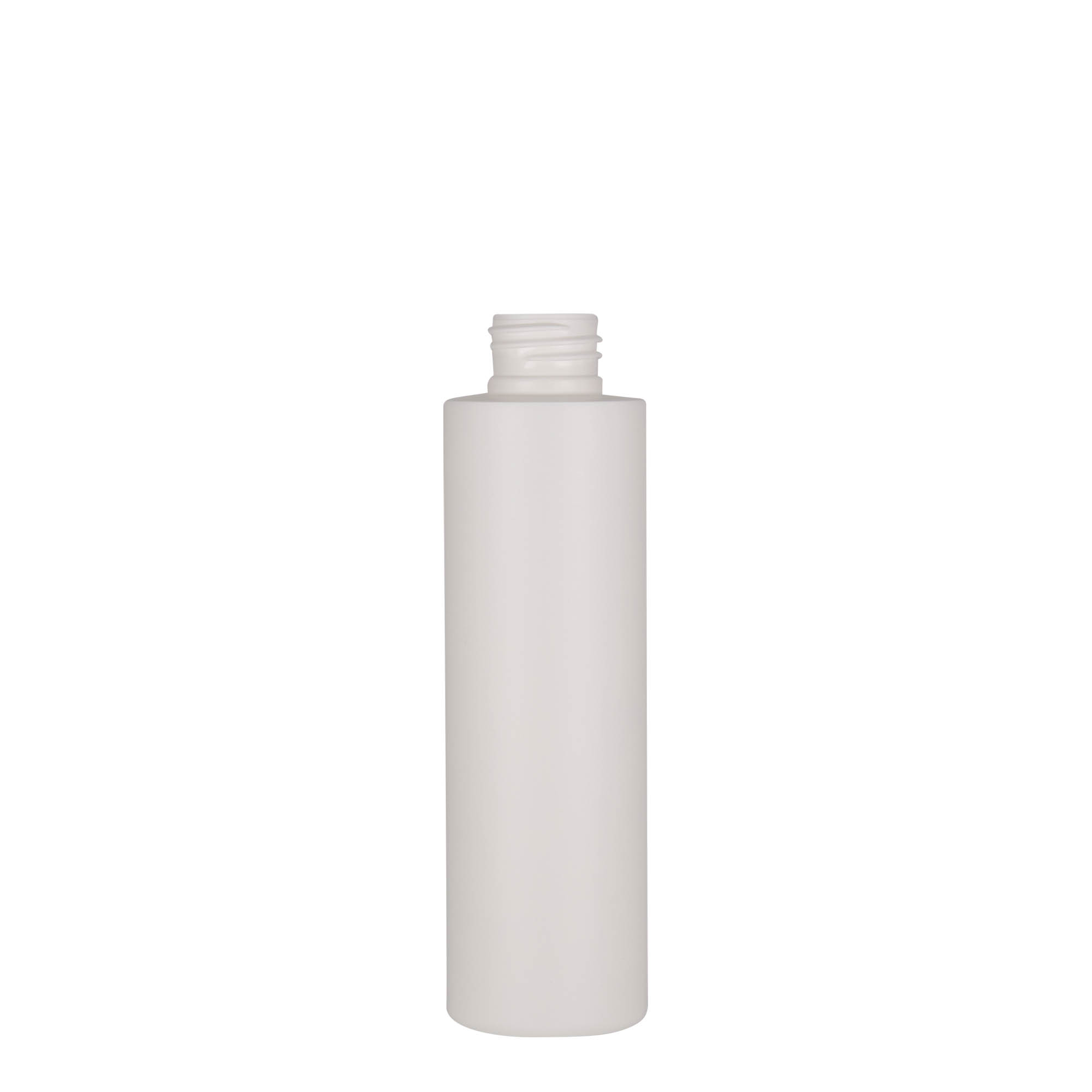 Frasco de plástico de 150 ml 'Pipe', HDPE, branco, bocal: 24/410