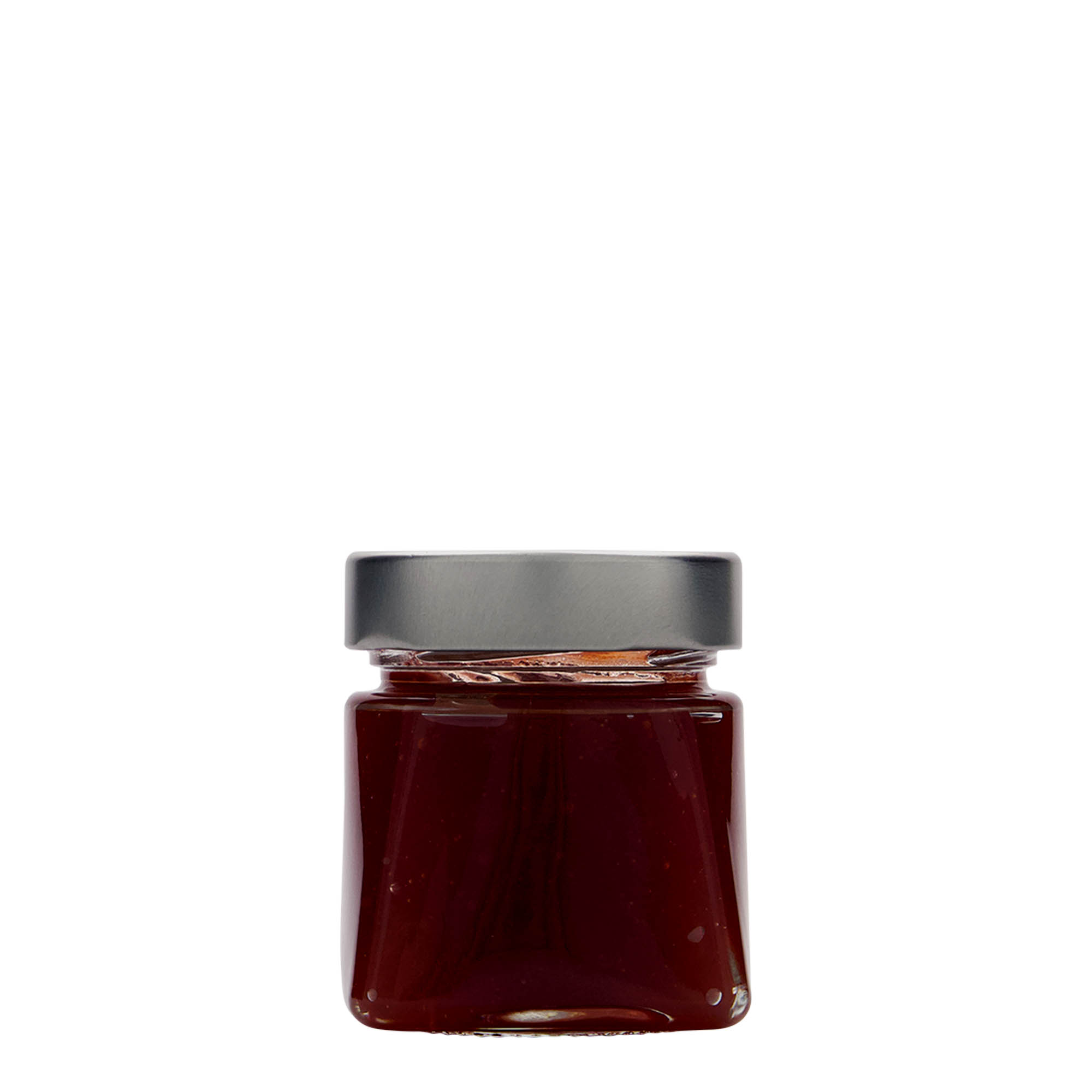 106 ml Frasco quadrado 'Luxor', Boca: Deep-Twist-Off (DTO 58)