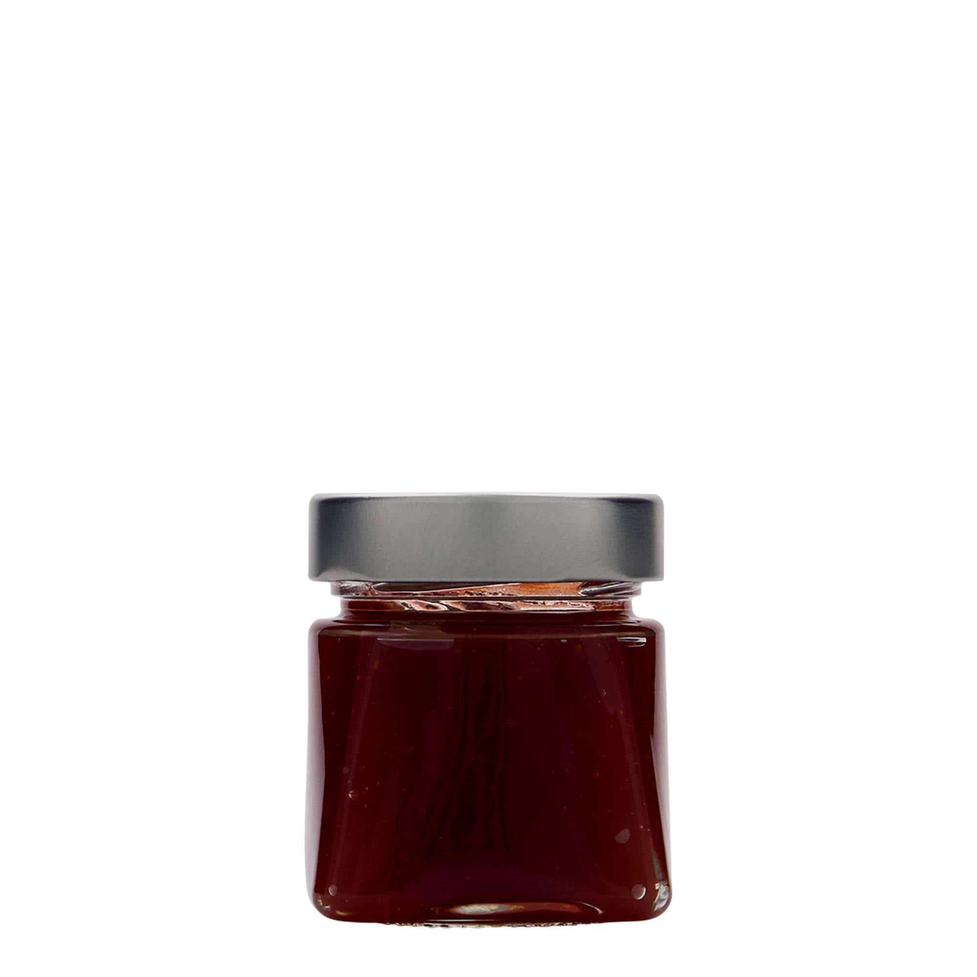 106 ml Frasco quadrado 'Luxor', Boca: Deep-Twist-Off (DTO 58)