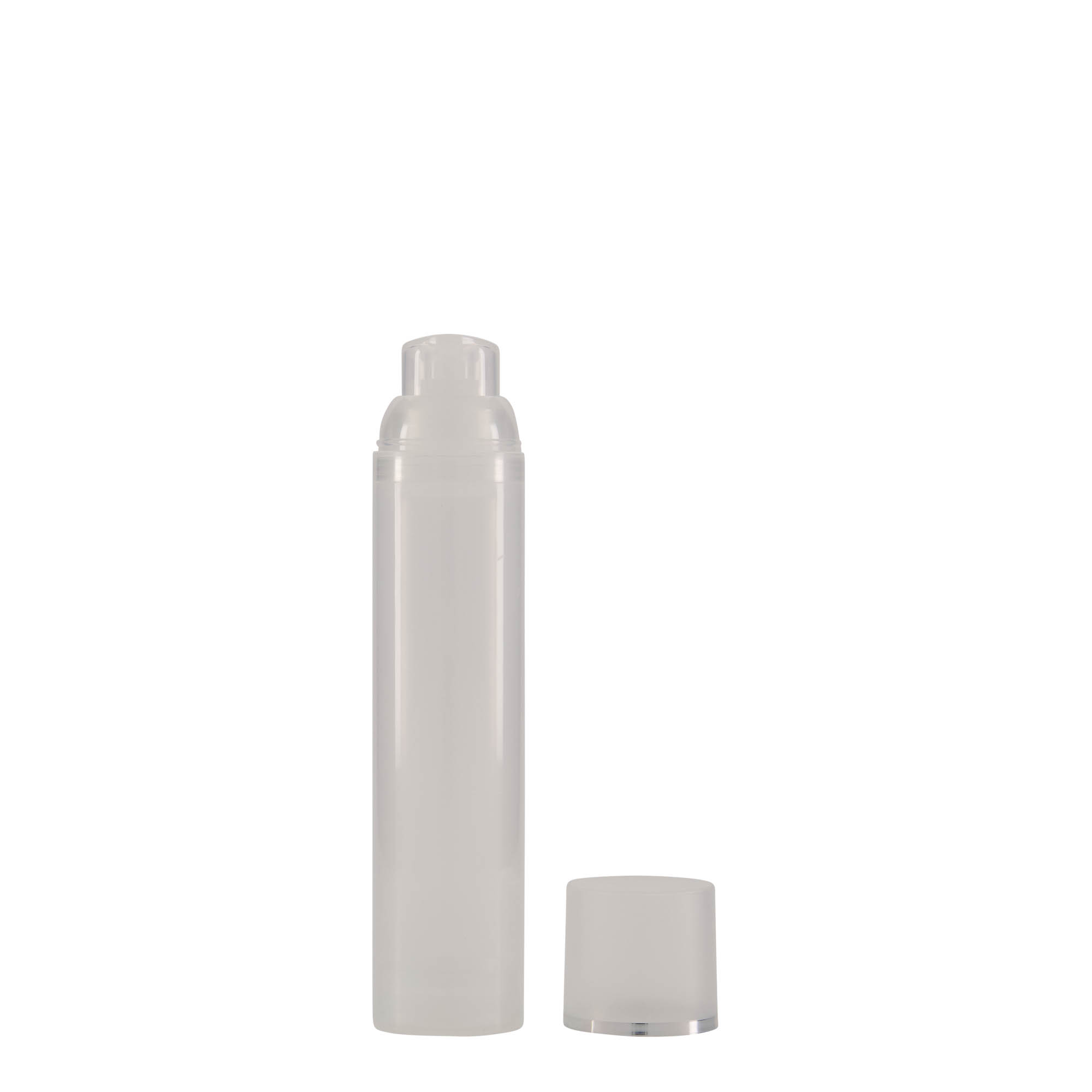Doseador Airless 100 ml 'Mezzo', plástico PP, natural Doseador Airless 100 ml 'Mezzo', plástico PP, natural