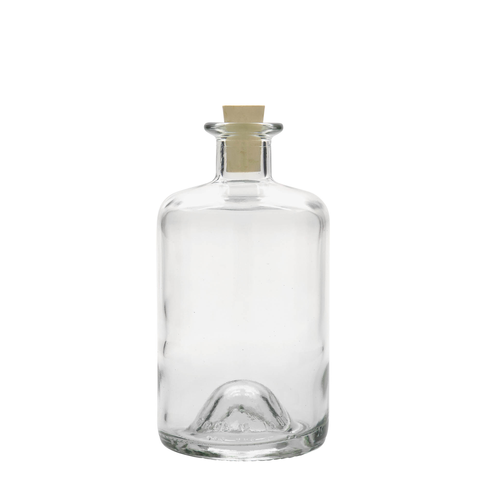 Frasco de vidro de 500 ml para farmacêutico, boca: cortiça Frasco de vidro de 500 ml para farmacêutico, boca: cortiça