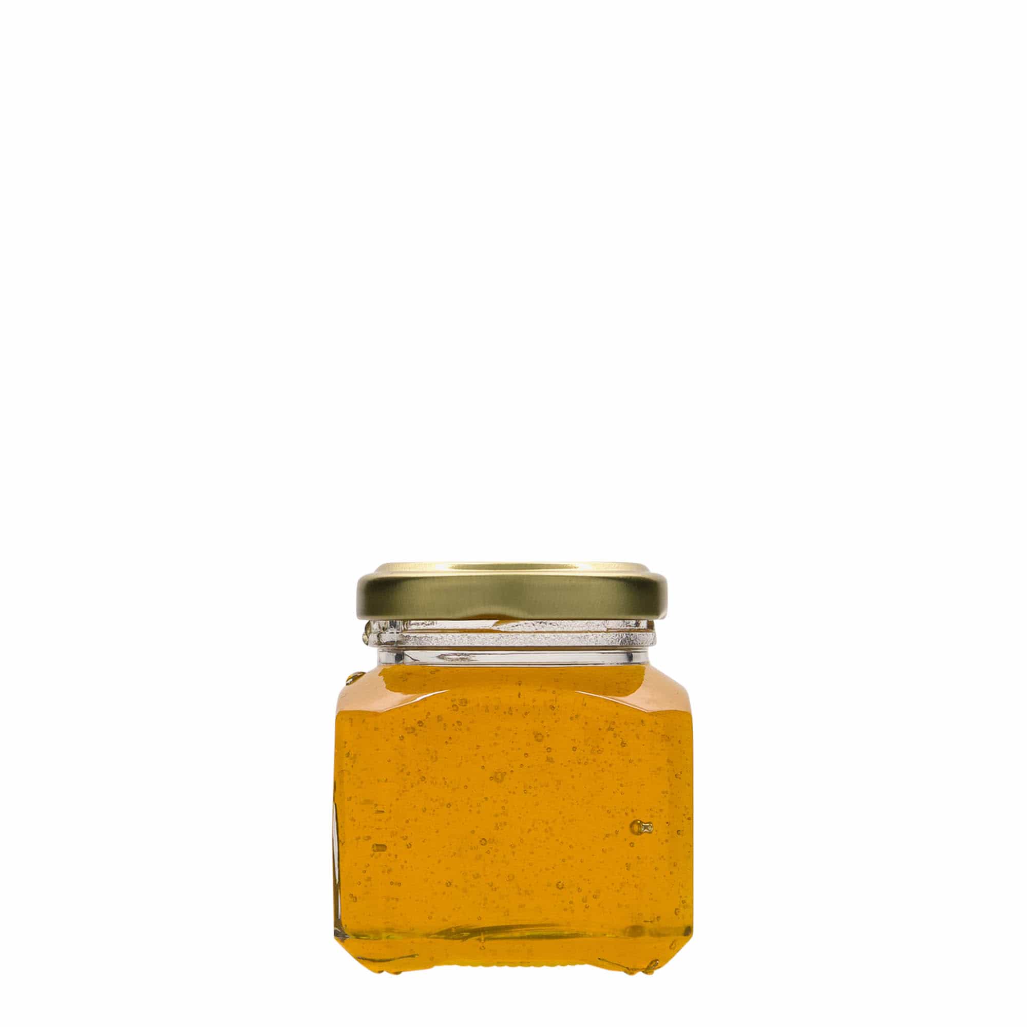 106 ml Frasco quadrado 'Milão', Boca: Twist-Off (TO 48)