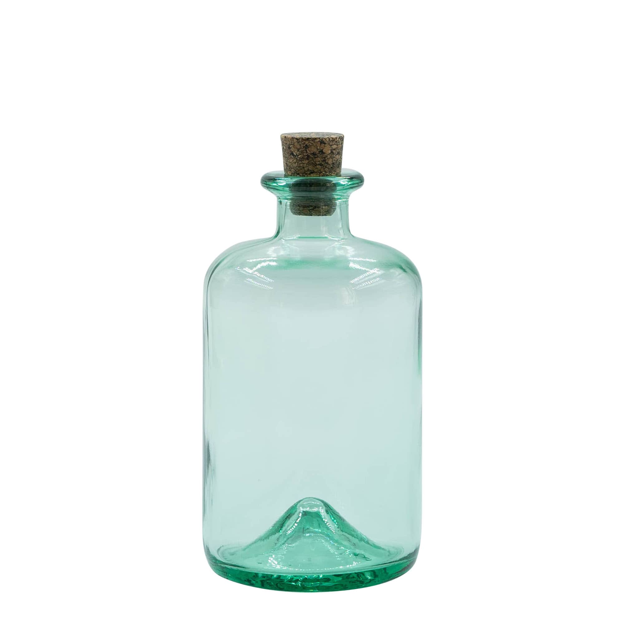 Garrafa de vidro 'Pharma' de 500 ml, boca: cortiça
