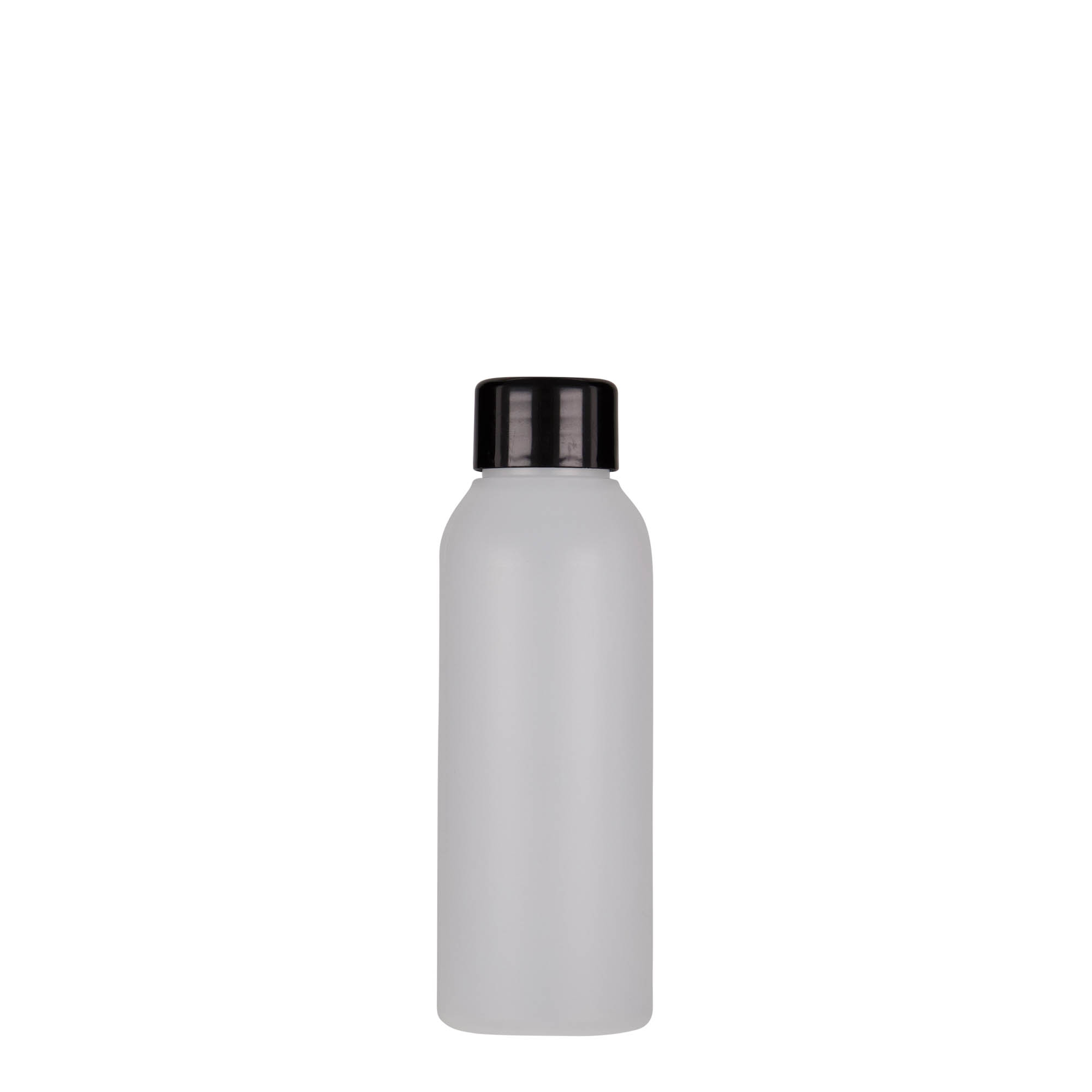Frasco de plástico 'Tuffy' de 100 ml, HDPE, natural, gargalo: 24/410 Frasco de plástico 'Tuffy' de 100 ml, HDPE, natural, gargalo: 24/410
