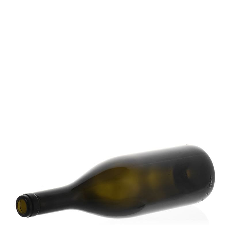 Garrafa de vinho 750 ml 'Tiffany', verde antigo, gargalo: cortiça