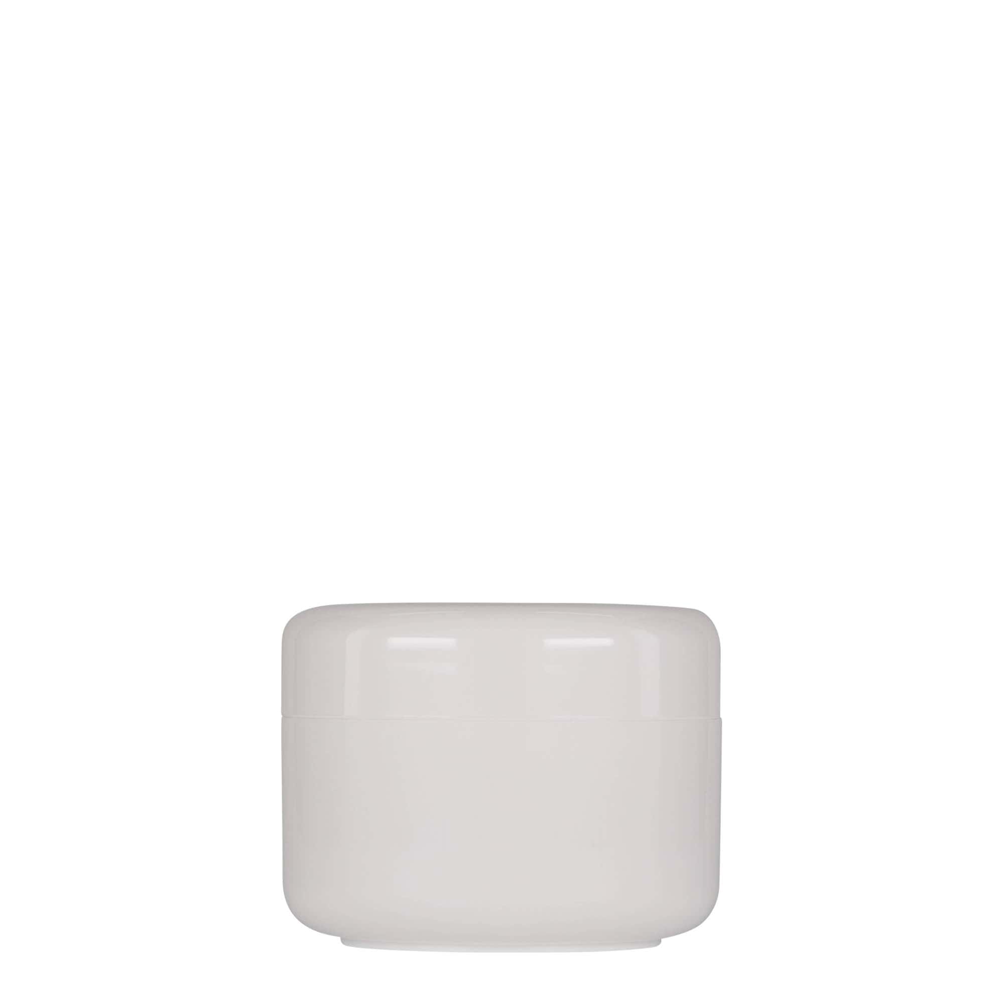 100 ml frasco de plástico 'Bianca', PP, branco, abertura: tampa de rosca