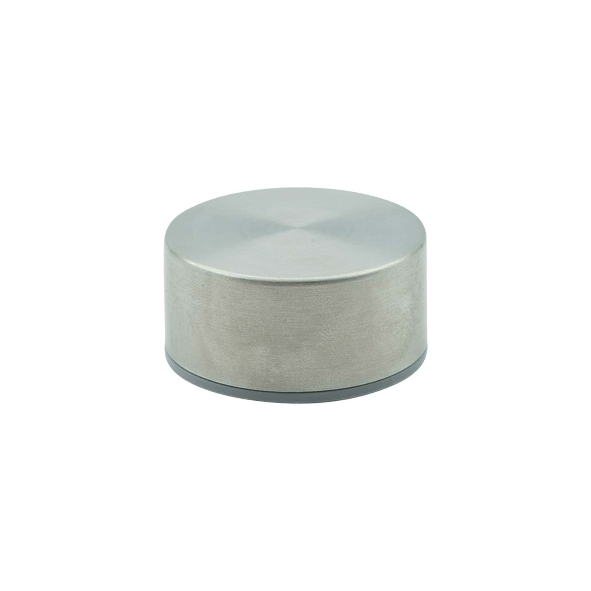 Tampa de rosca 'Perseus', metal, prateada Tampa de rosca 'Perseus', metal, prateada