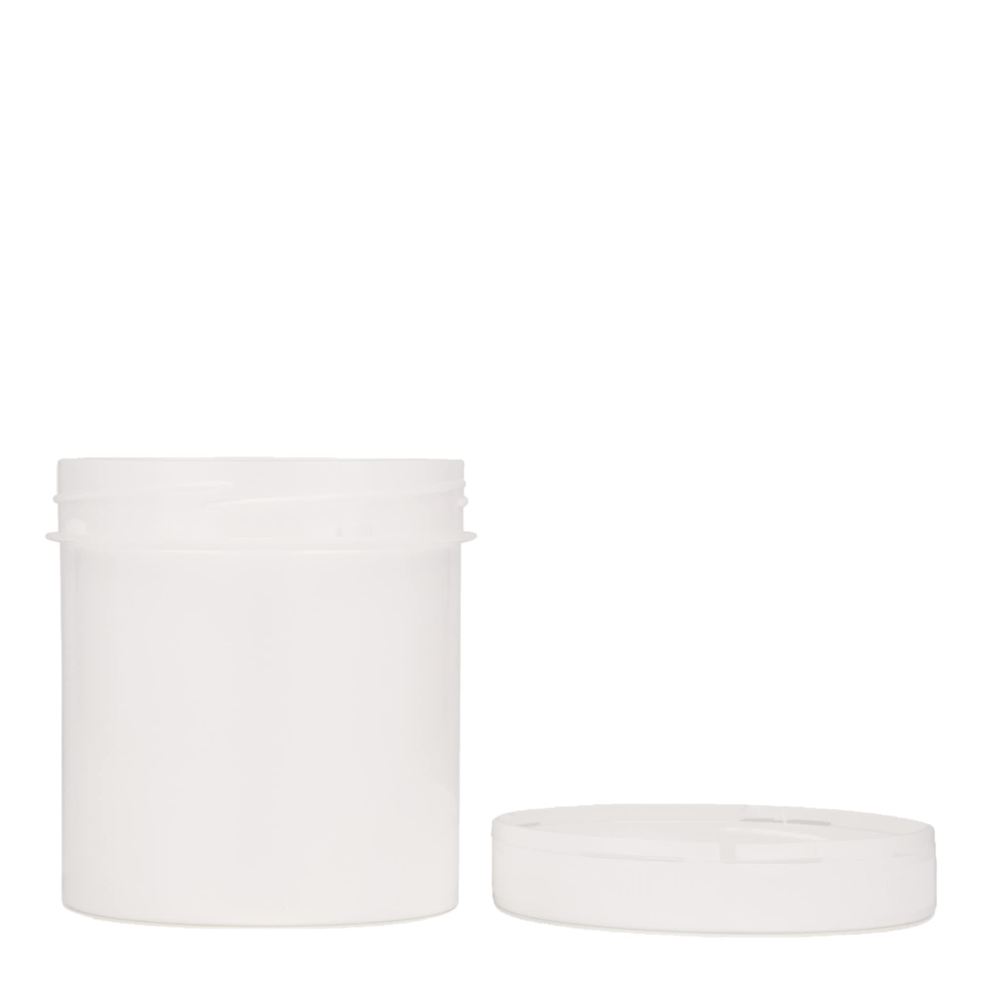 250 ml frasco de plástico 'Securilock', PP, branco, abertura: tampa de rosca