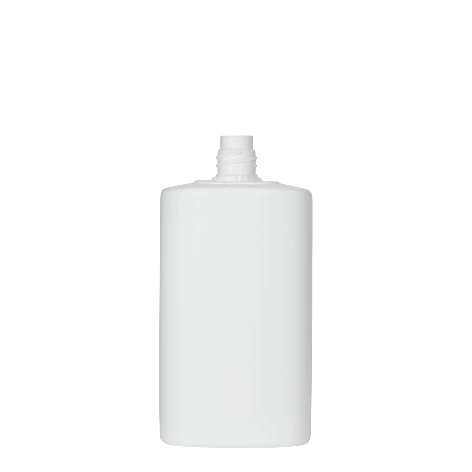 250 ml Garrafa de plástico 'Indy', oval, PEAD, branco, boca: Tampa de rosca 250 ml Garrafa de plástico 'Indy', oval, PEAD, branco, boca: Tampa de rosca