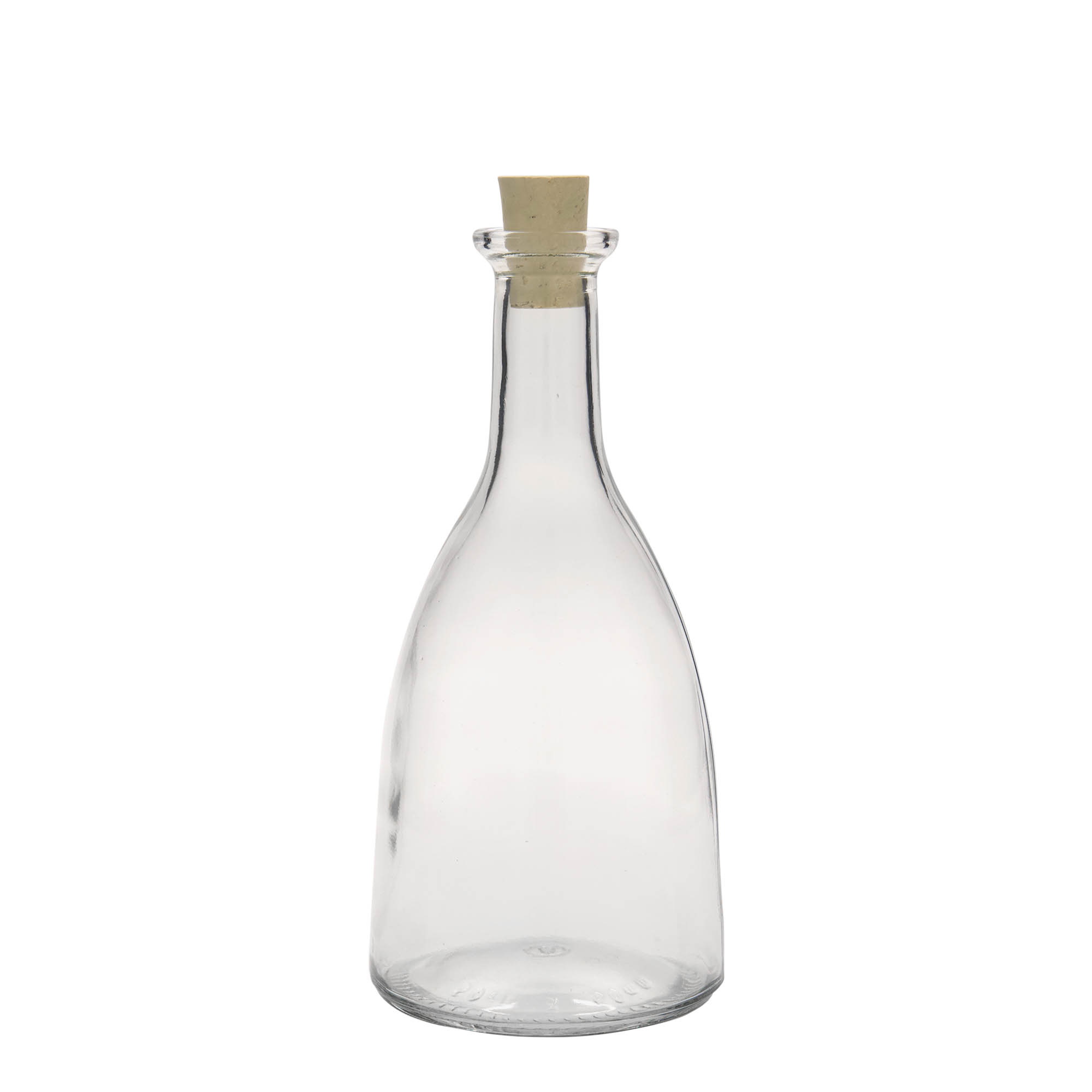 Garrafa de vidro de 500 ml 'Viola', boca: cortiça