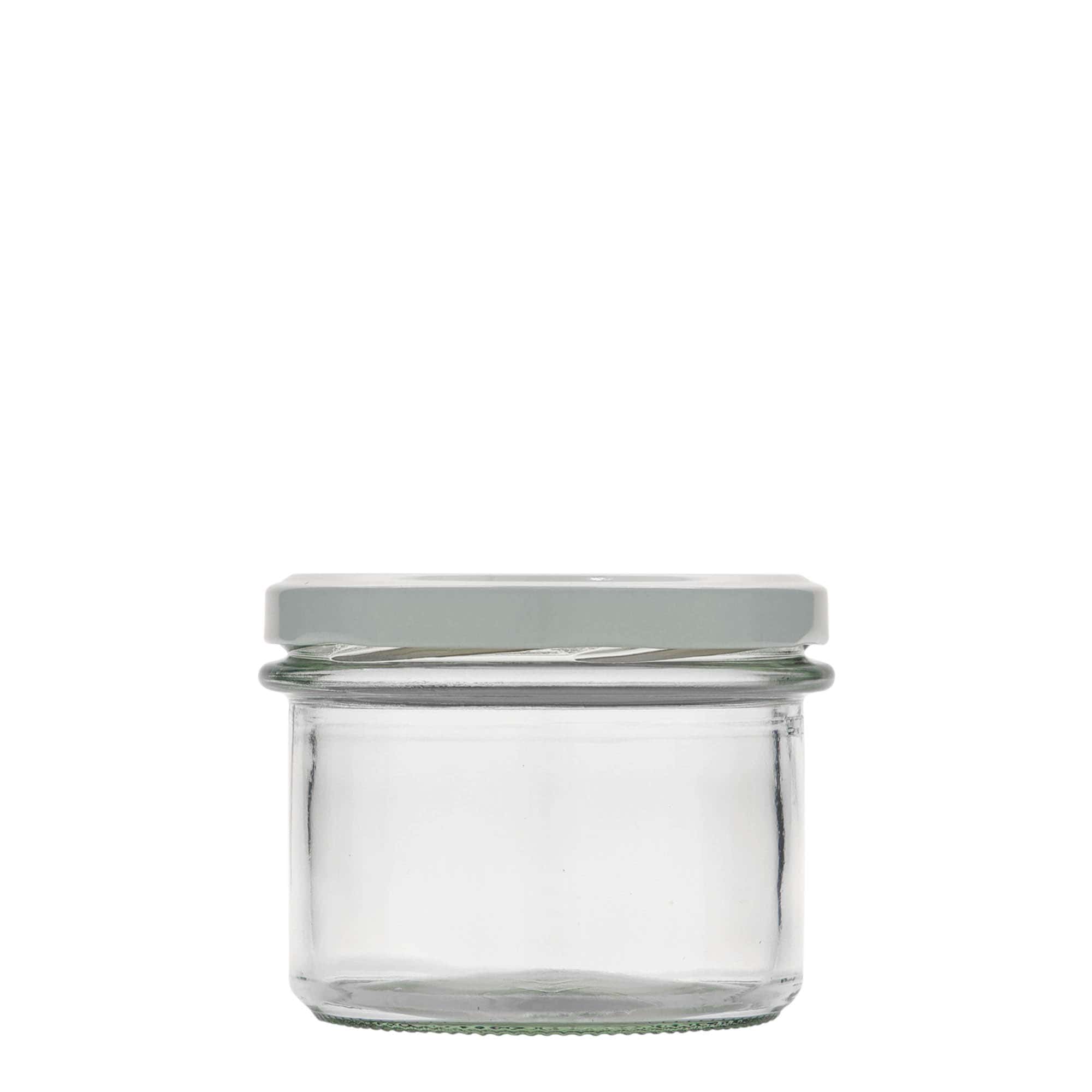 235 ml frasco de vidro invertido, boca: Twist-Off (TO 82)
