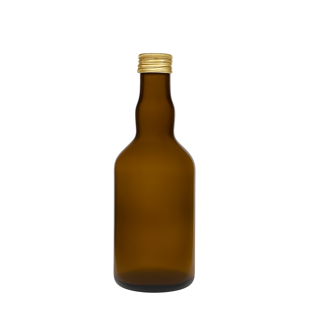 Garrafa de vidro 500 ml 'Olona', verde antigo, boca: PP 31,5