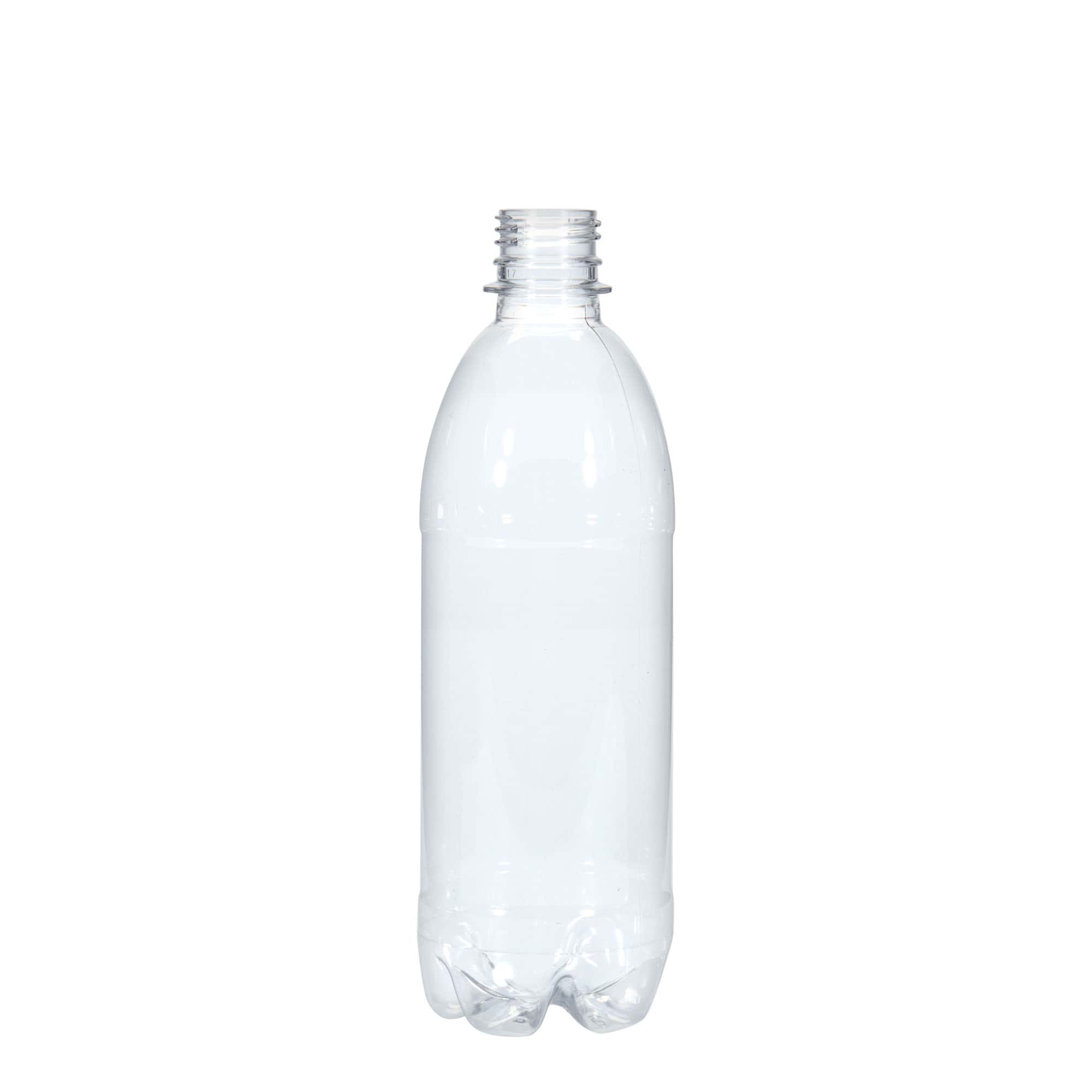 Garrafa PET universal de 500 ml, plástico, boca: PCO28