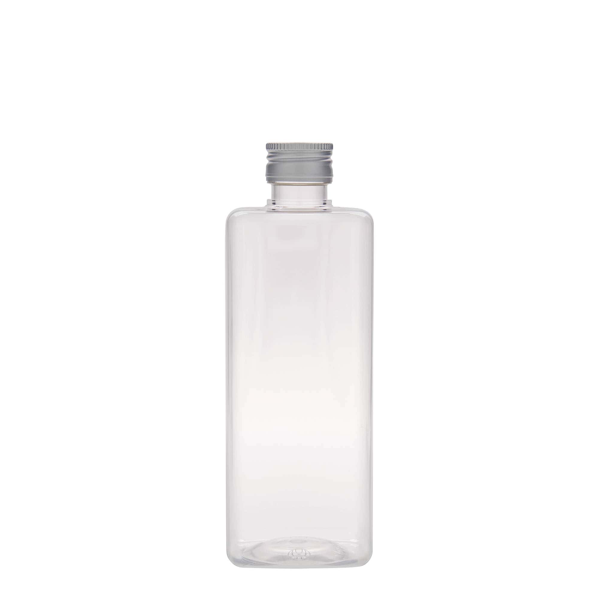 Garrafa PET de 500 ml 'Karl', quadrada, plástico, bocal: PP 28