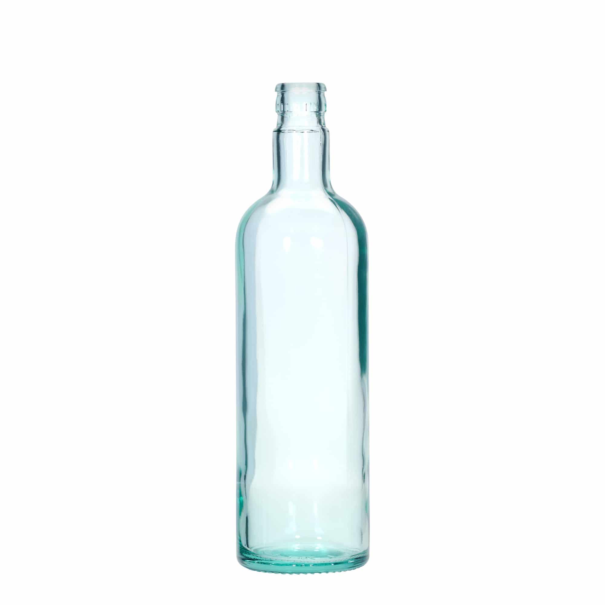Garrafa de vinagre/azeite 'Willy New' 750 ml, vidro, verde claro, bocal: DOP
