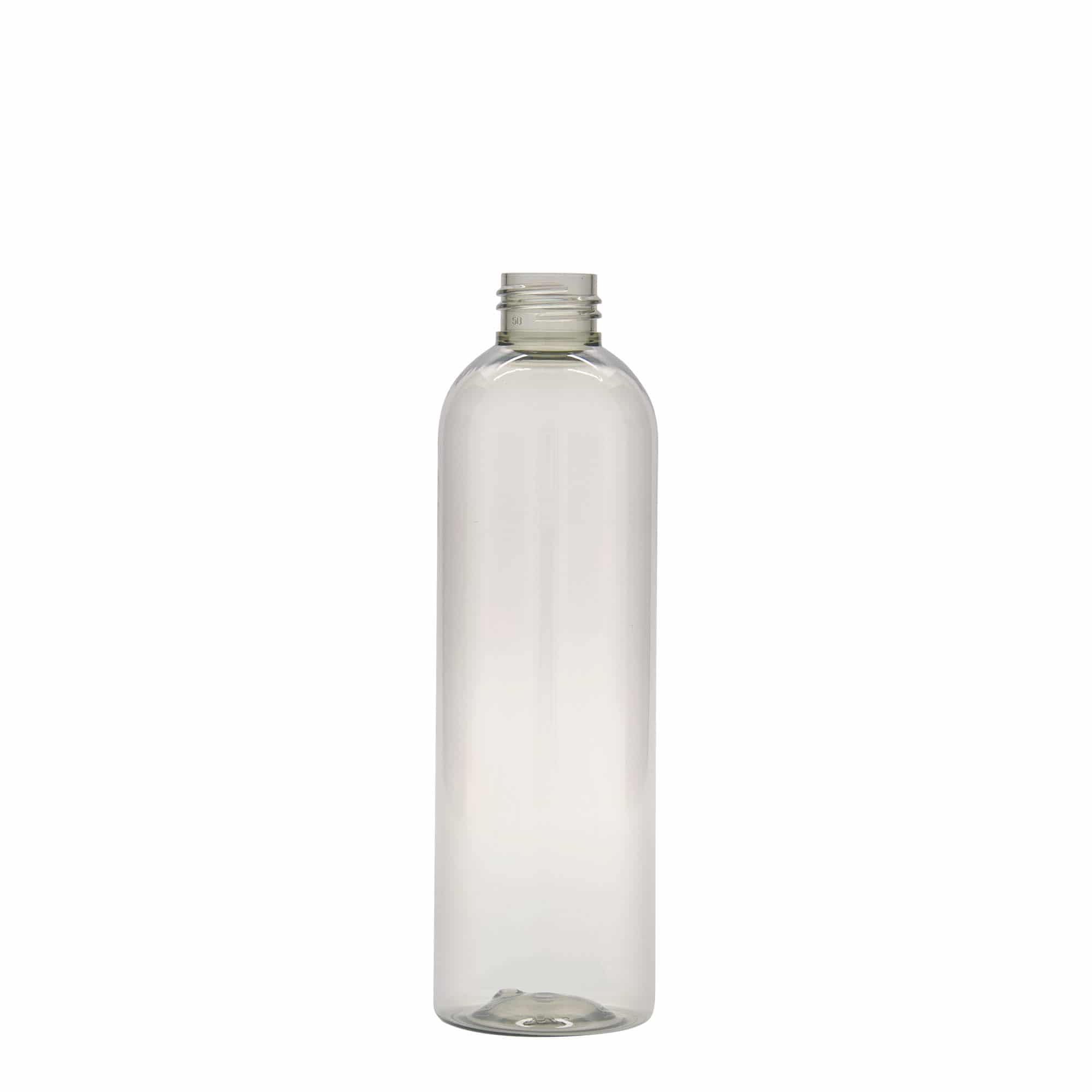 Frasco de plástico reciclado 'Pegasus' 250 ml, PCR, bocal: 24/410