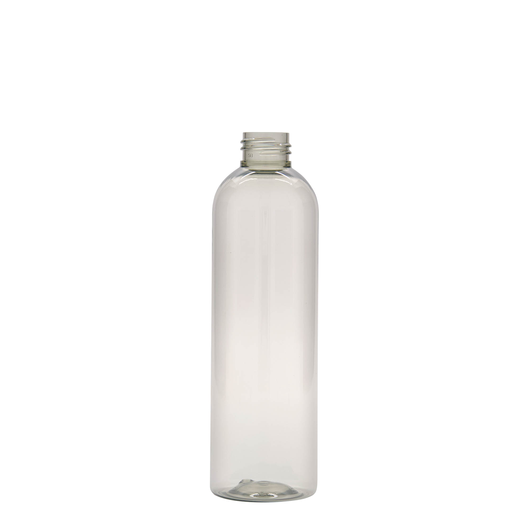 Frasco de plástico reciclado 'Pegasus' 250 ml, PCR, bocal: 24/410