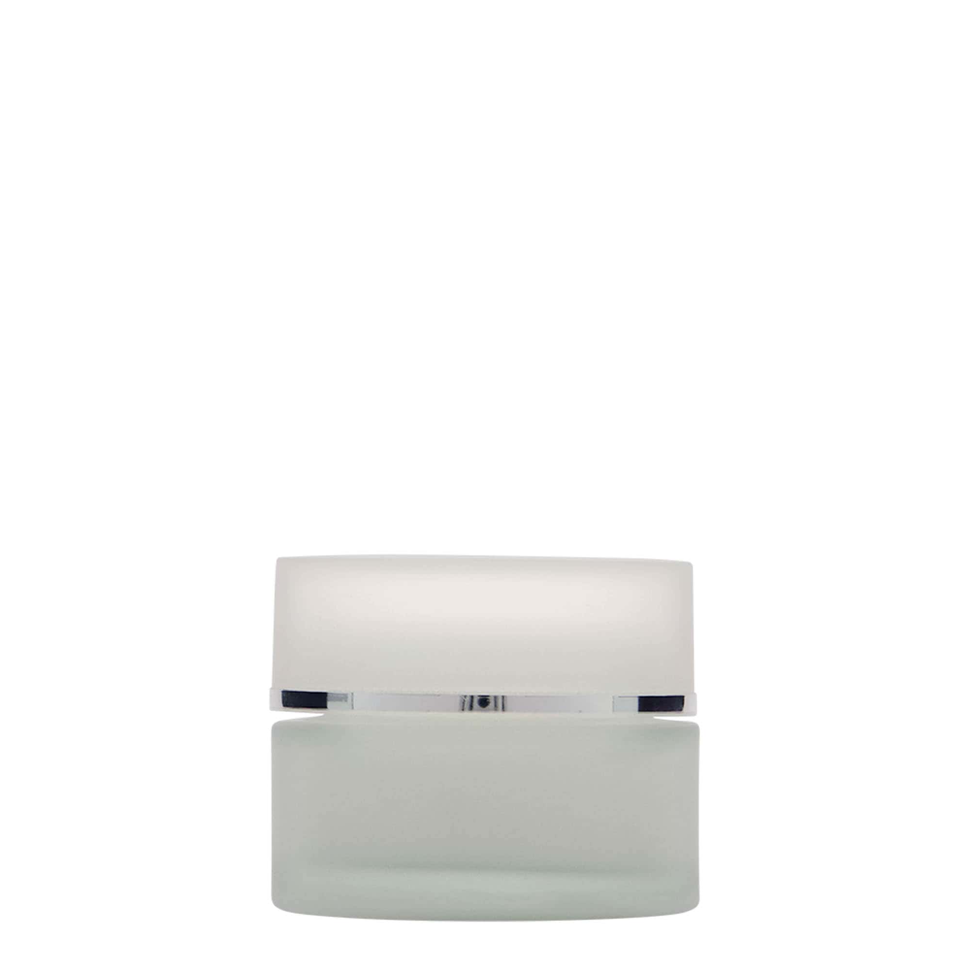 50 ml frasco 'Edição Platina', vidro, fosco, abertura: tampa de rosca 50 ml frasco 'Edição Platina', vidro, fosco, abertura: tampa de rosca