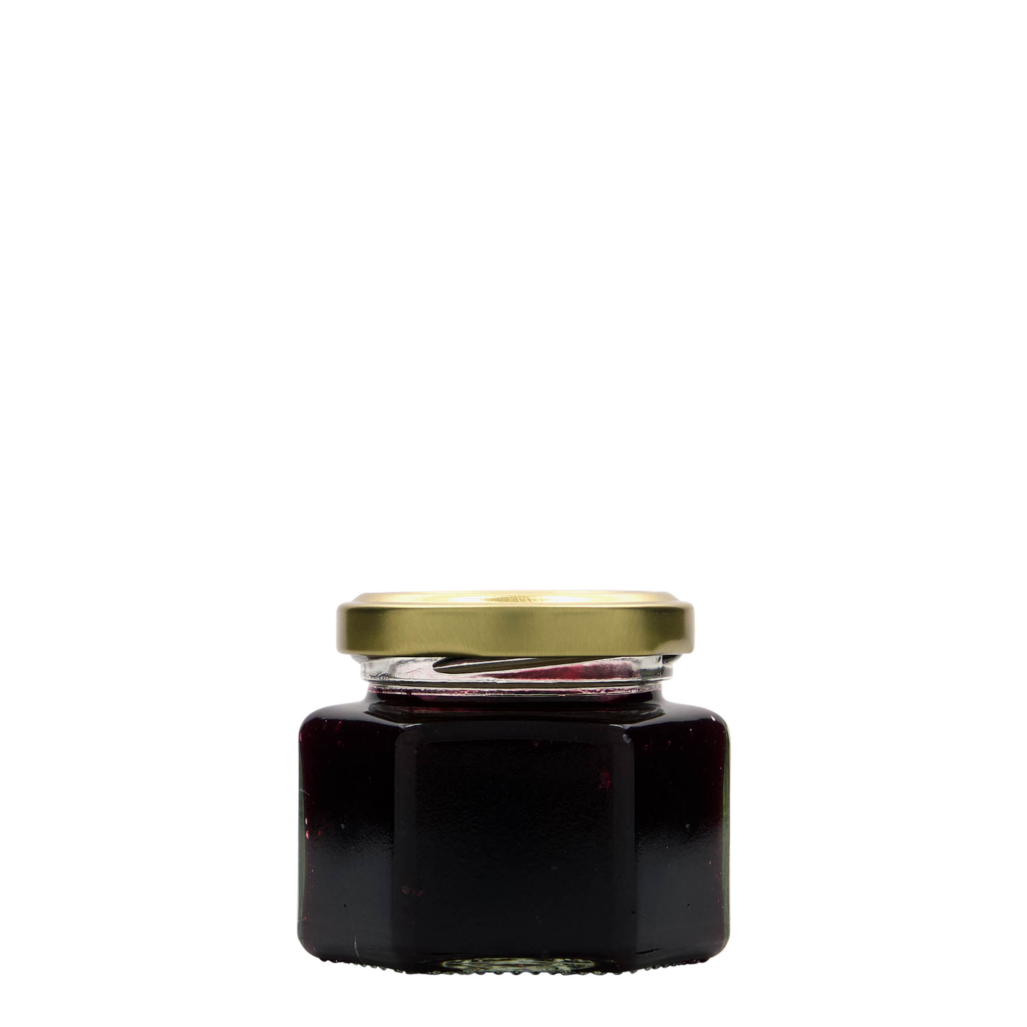 106 ml frasco hexagonal, boca: Twist-Off (TO 53) 106 ml frasco hexagonal, boca: Twist-Off (TO 53)