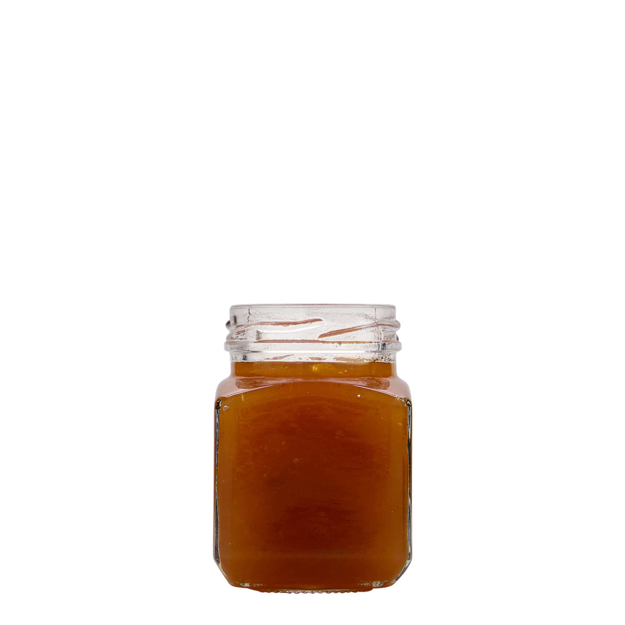106 ml vidro quadrado, boca: Twist-Off (TO 48) 106 ml vidro quadrado, boca: Twist-Off (TO 48)